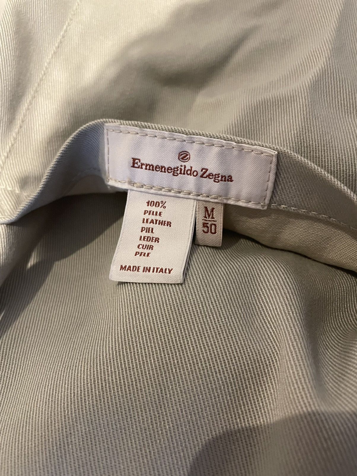 Ermenegildo Zegna Vintage Ermenegildo Zegna Reversible Leather Jacket Size US L / EU 52-54 / 3 - 3 Thumbnail