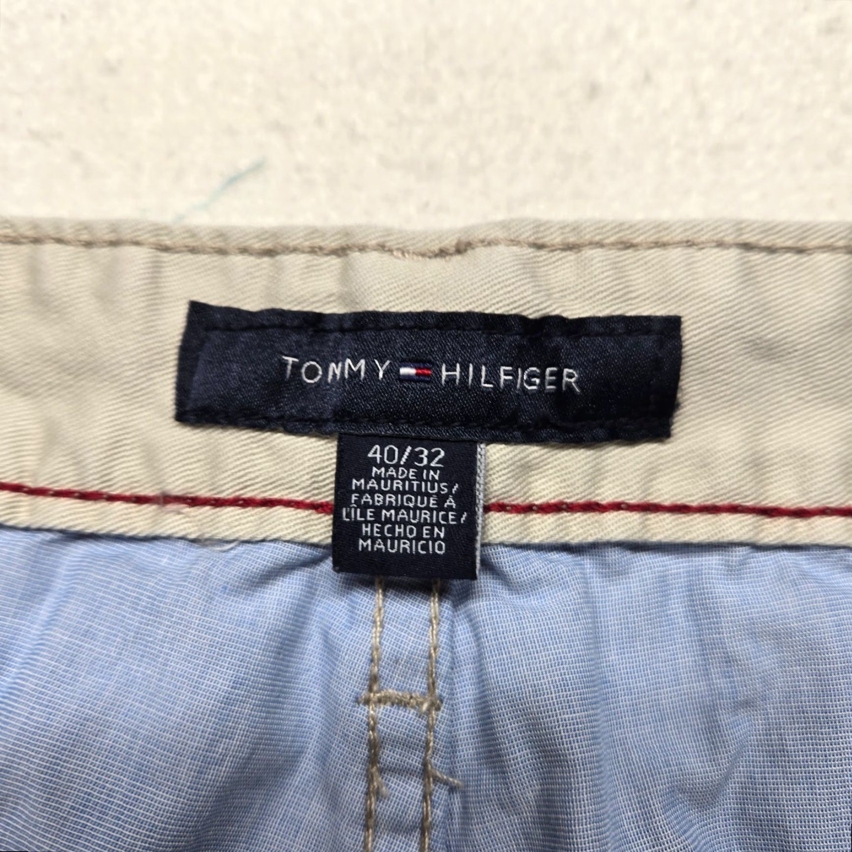 Tommy Hilfiger VINTAGE Tommy Hilfiger Pants Khakis Adult Men's Size 40 x 32 Beige 90s Size US 40 / EU 56 - 4 Thumbnail