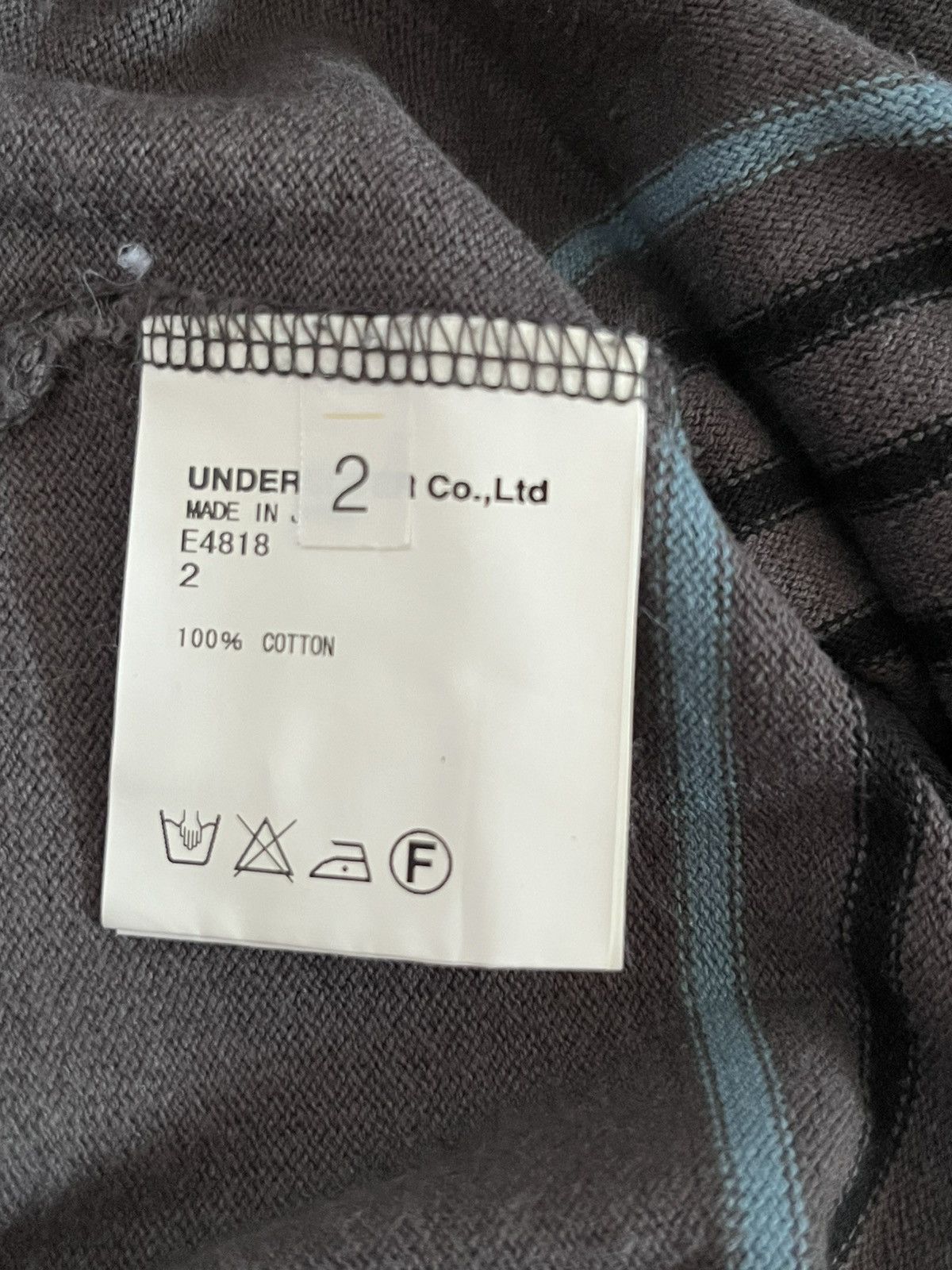 Jun Takahashi Undercover URCR SS10 "Less but Better" Vent Hole Tee Size US M / EU 48-50 / 2 - 5 Thumbnail