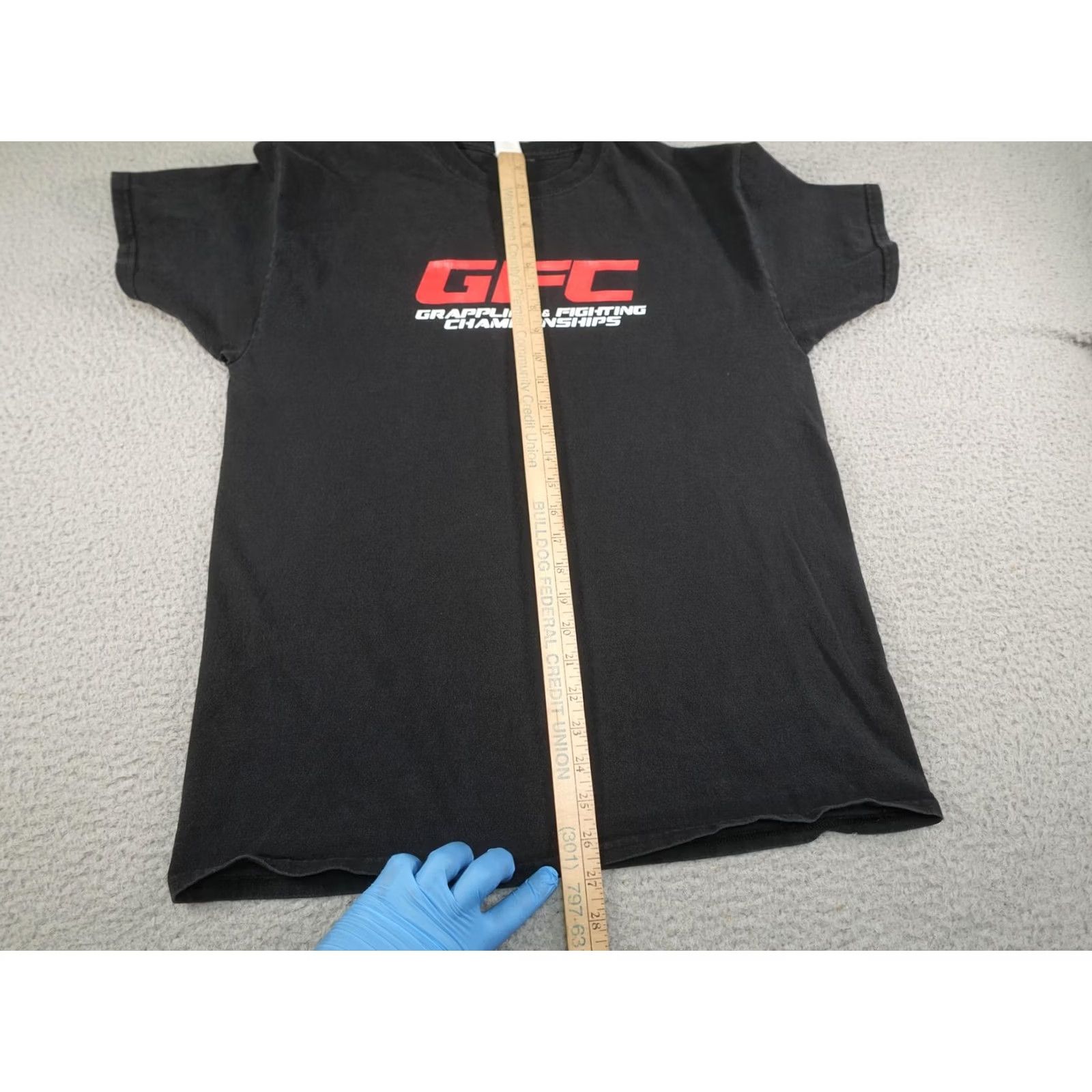 Gildan GFC Grappling & Fighting Championships Shirt Mens Large Black UFC MMA BJJ Promo Size US L / EU 52-54 / 3 - 6 Thumbnail