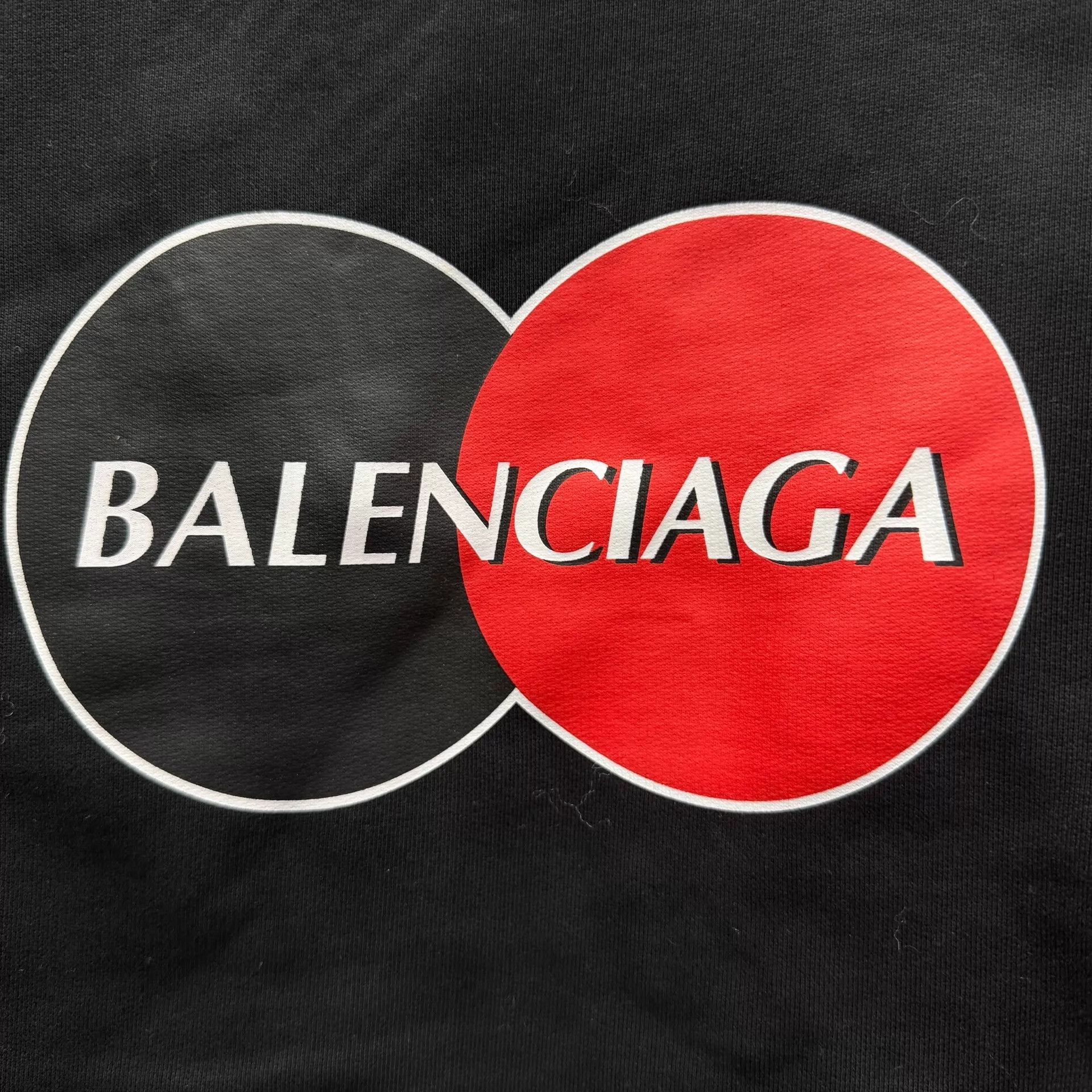 Balenciaga Balenciaga Black Mastercard Hoodie OS XS Size XS / US 0-2 / IT 36-38 - 2 Thumbnail