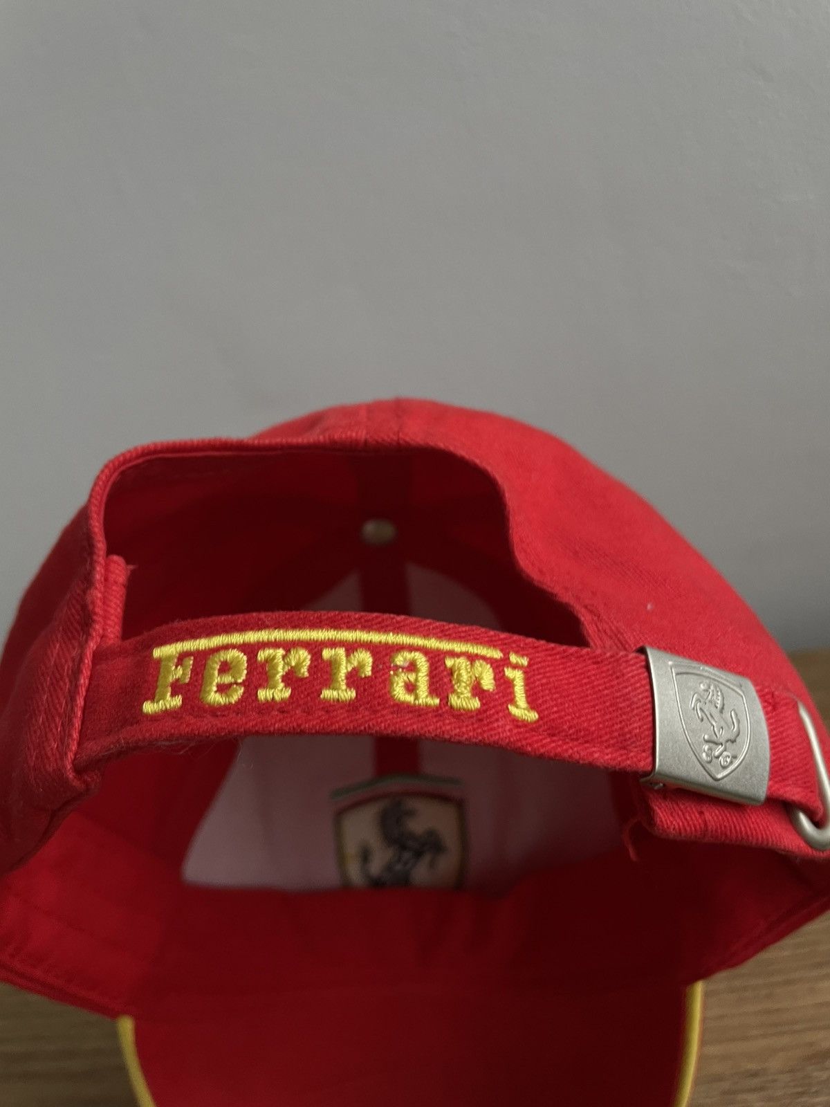 Ferrari Ferrari Vintage 90s 00s Big Logo Racing Cap Hats F1 Formula Size ONE SIZE - 6 Thumbnail