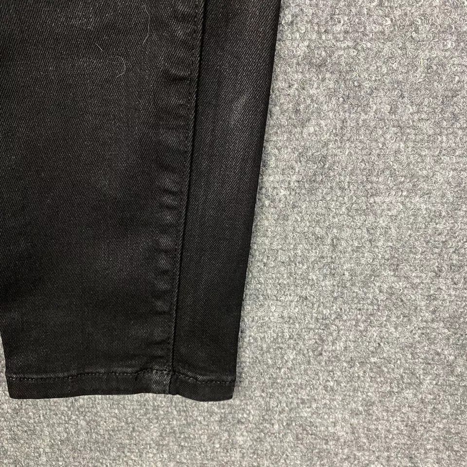 Ann Taylor Ann Taylor Jeans Women's Size 8 Skinny Denim Black Lyocell Size 30" / US 8 / IT 44 - 3 Thumbnail