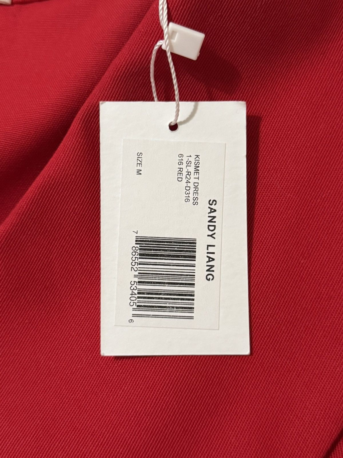 Sandy Liang Sandy Liang Red Kismet dress Size M / US 6-8 / IT 42-44 - 6 Thumbnail