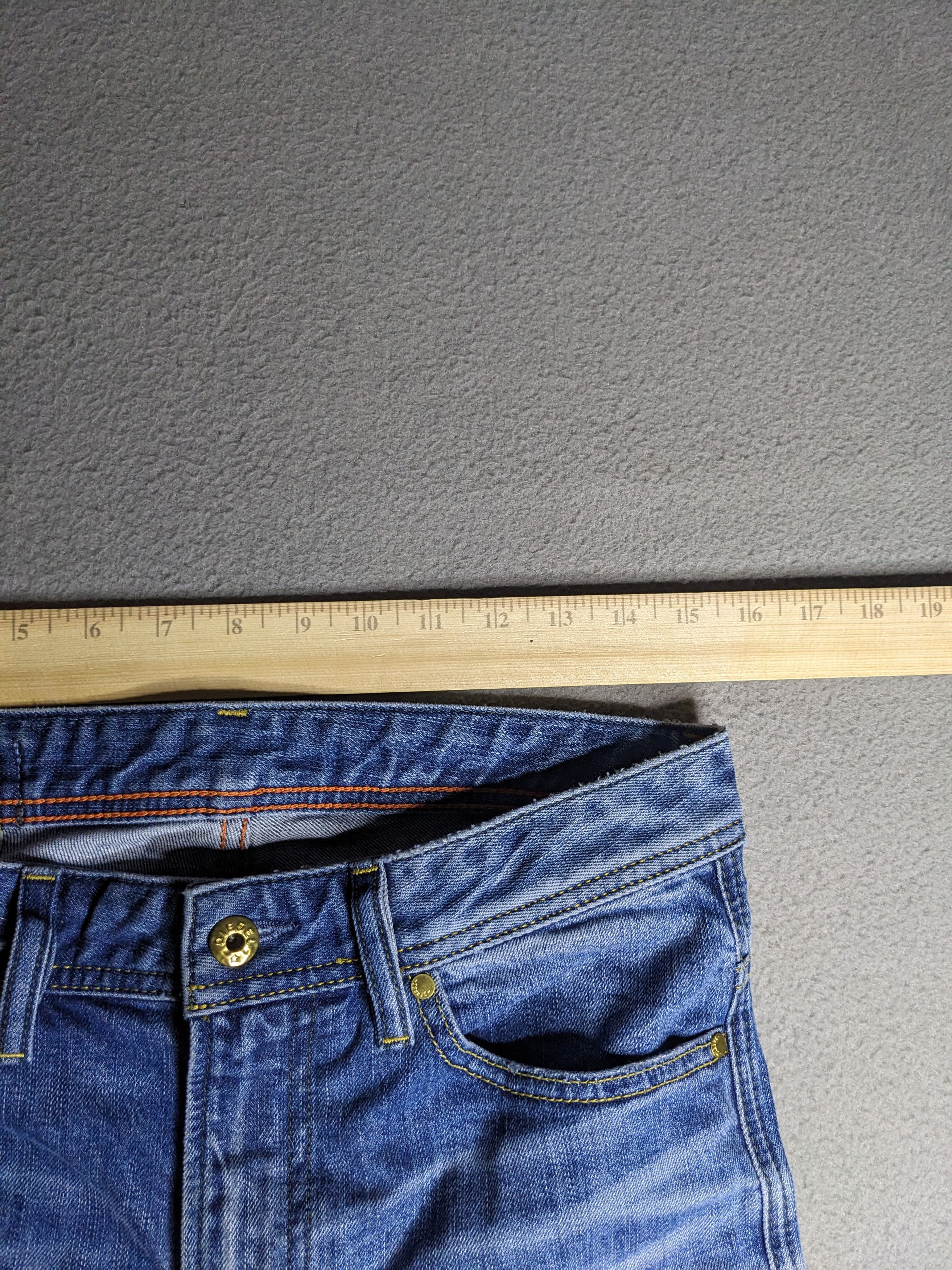 Diesel Diesel Mens Jean Shorts Size 30 Denim Stretch Whiskers Slim Size US 30 / EU 46 - 18 Thumbnail
