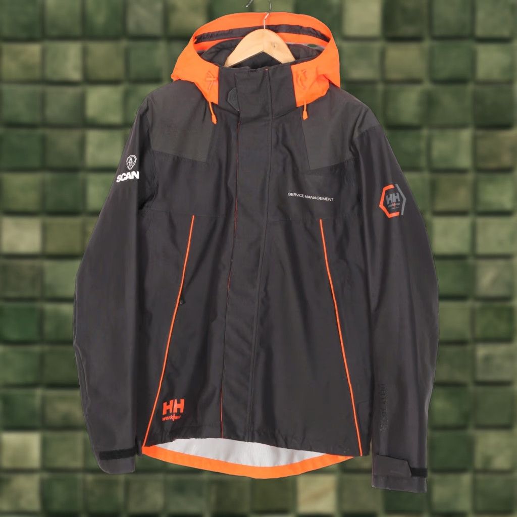 Helly Hansen VINTAGE Helly Hansen Chealsea Evolution Jacket Men L Hooded Workwear Size US L / EU 52-54 / 3 - 1 Thumbnail