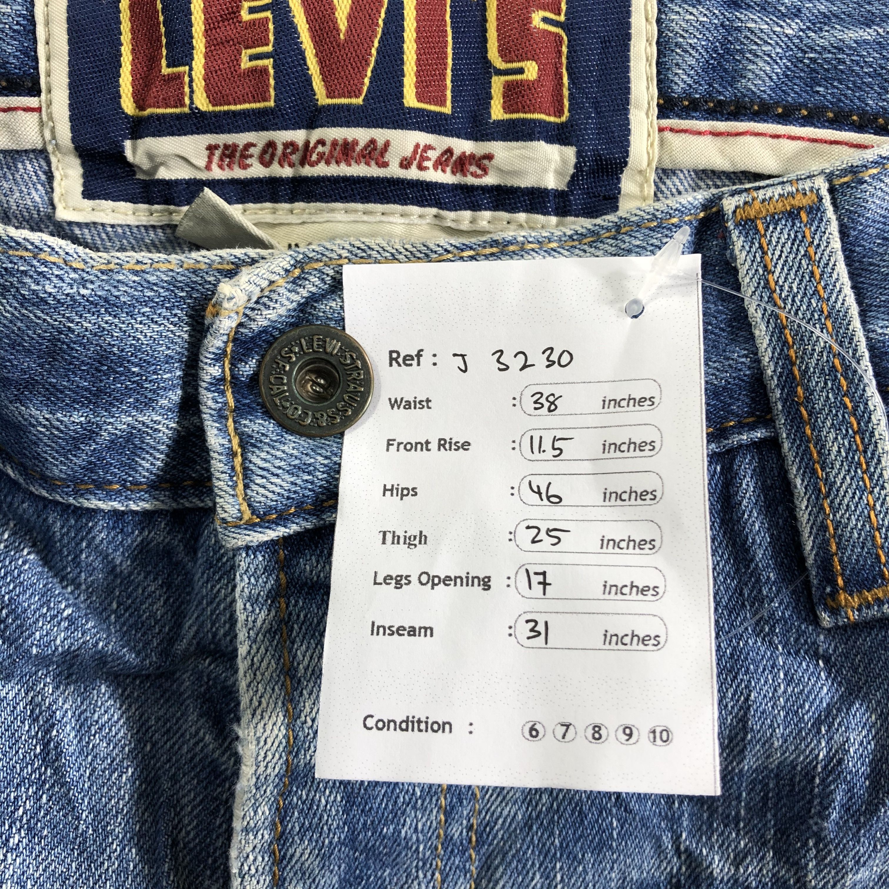 Levi's Vintage Blue Wash Levis 514 Jeans-J3230 Size US 38 / EU 54 - 14 Thumbnail