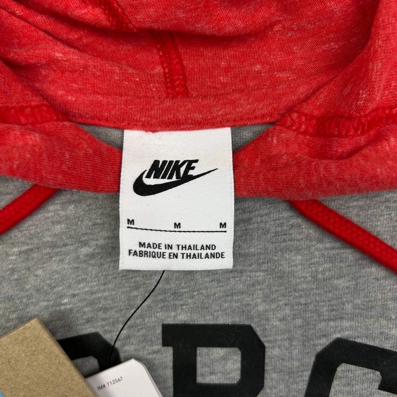 Nike Nike Hoodie Women Gray Red Georgia Bulldogs NCAA Pullover M Size M / US 6-8 / IT 42-44 - 3 Thumbnail