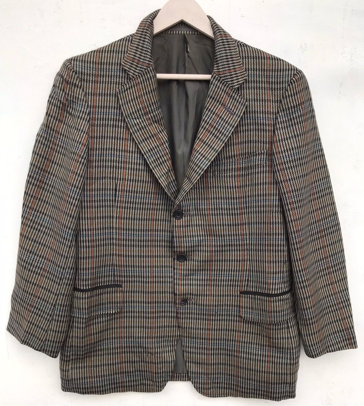 Burberry × Japanese Brand × Vintage Vintage Burberry Wool Jacket Size US M / EU 48-50 / 2 - 1 Thumbnail