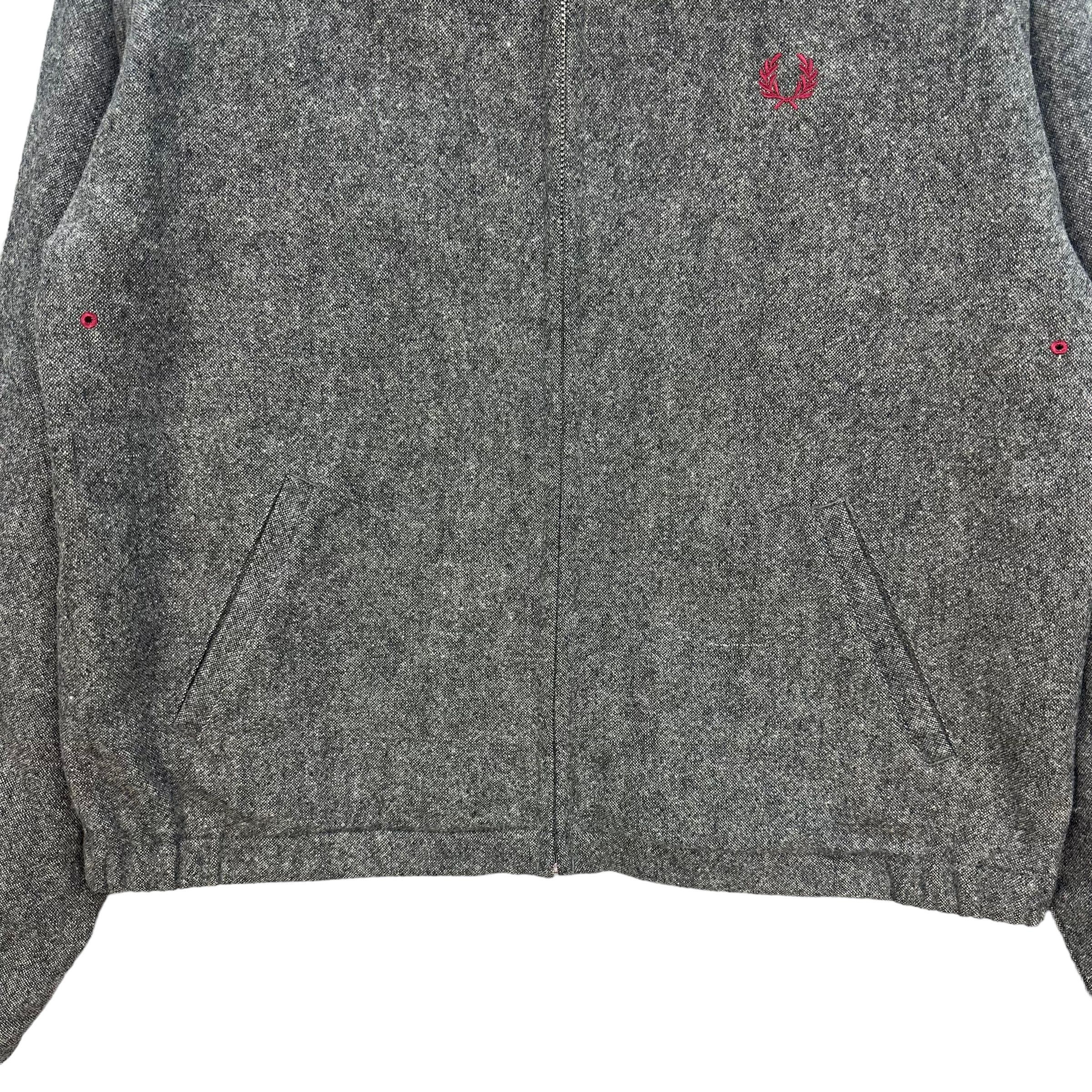 Fred Perry FRED PERRY TURTLE NECK WOOL JACKET #7960-192 Size US M / EU 48-50 / 2 - 4 Thumbnail