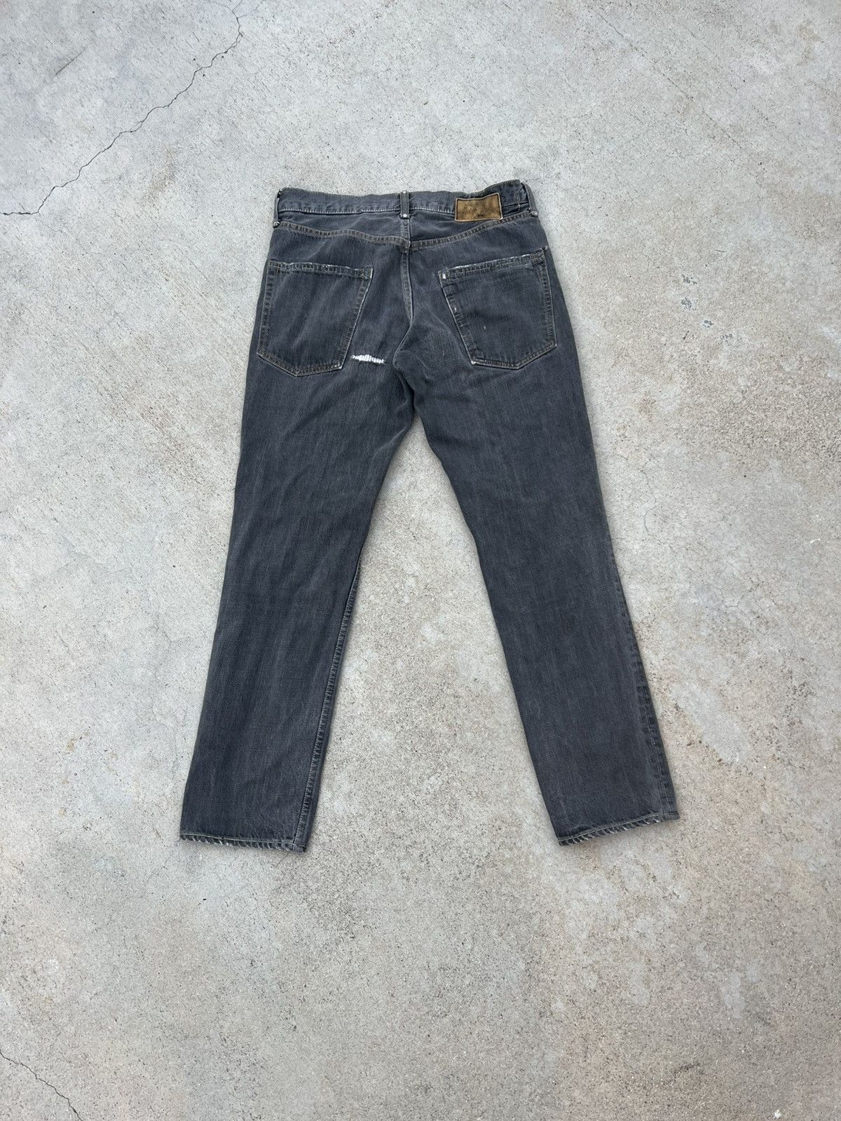 Visvim Visvim Jeans [Like New] Grey Distressed Size US 30 / EU 46 - 3 Thumbnail