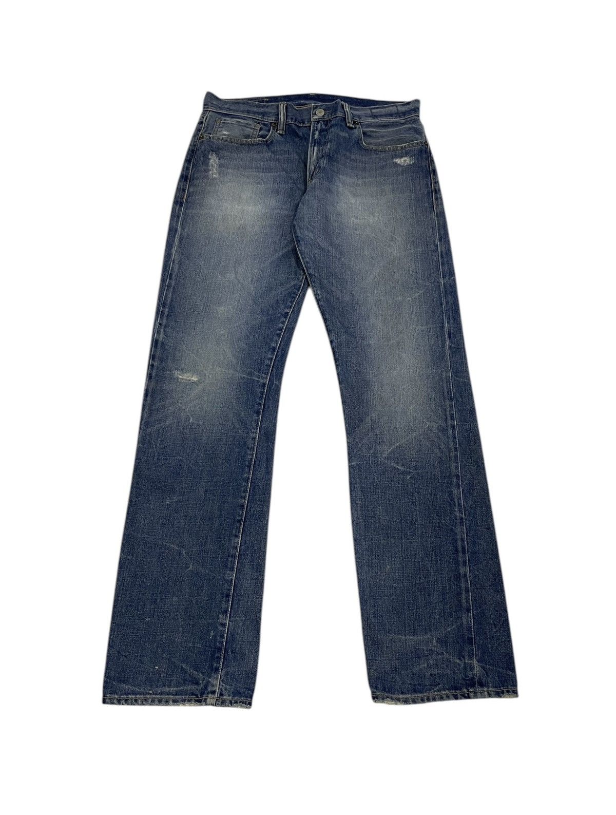 Denim & Supply Ralph Lauren Vintage Denim Supply RL Distressed Jeans Size US 34 / EU 50 - 1 Thumbnail