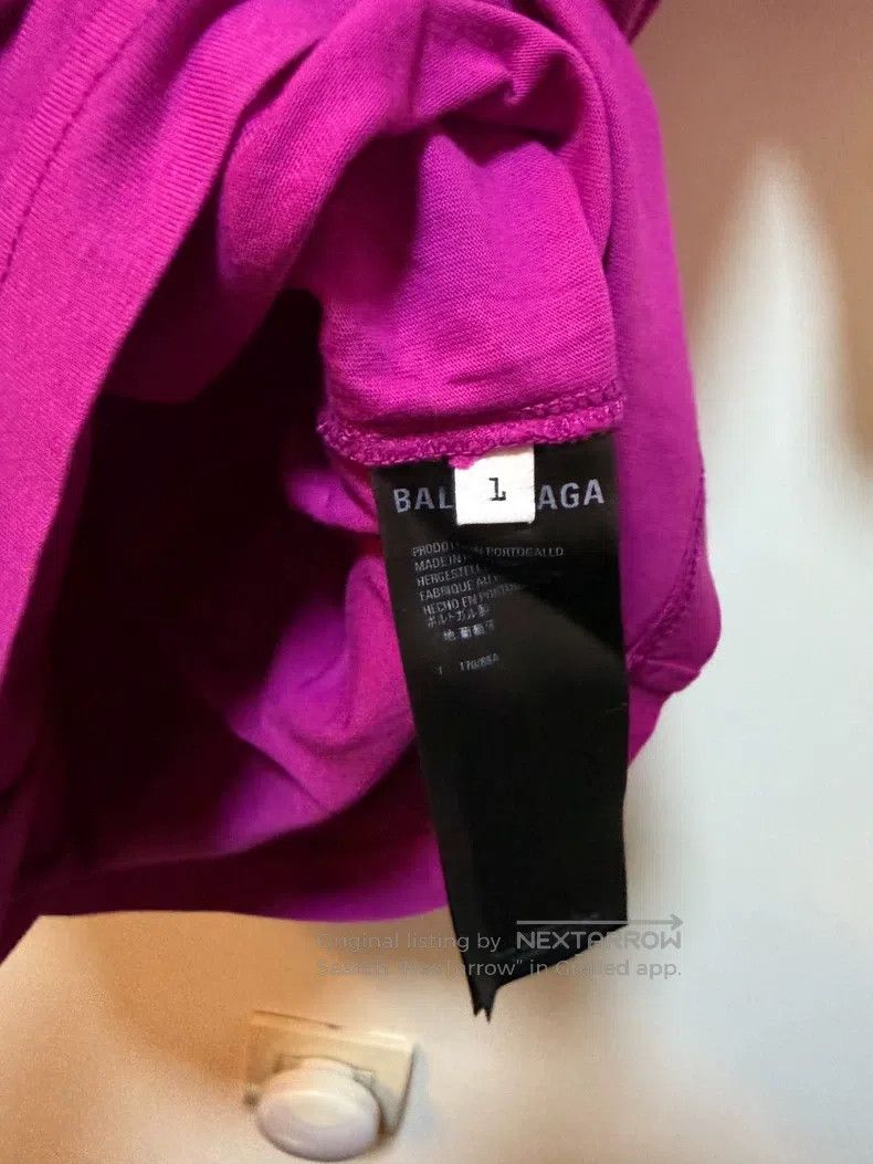 Balenciaga Balenciaga Blush Pink T-Shirt Size US S / EU 44-46 / 1 - 4 Thumbnail