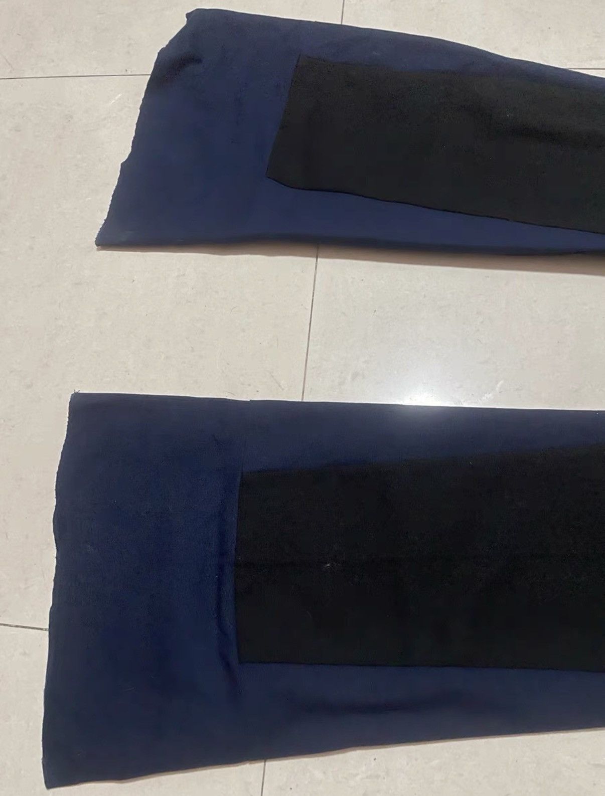 Raf Simons Raf Simons SS21 Runway Paneled Extra Long Flare Jeans Size US 32 / EU 48 - 3 Thumbnail