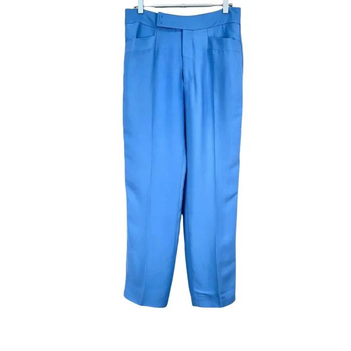 Miu Miu Miu Miu Simple Solid Long Pants for Women 0079 Size 40" / US 18 - 1 Thumbnail