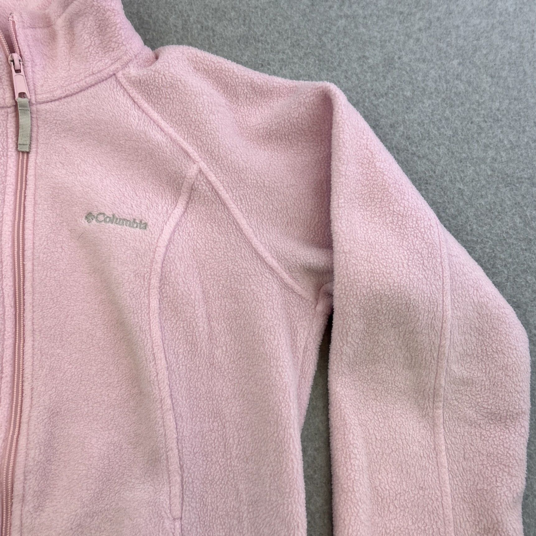 Pinko Columbia Jacket Womens Small Pink Full Zip Long Sleeve Breast Cancer Awareness Jacket Size S / US 4 / IT 40 - 6 Thumbnail