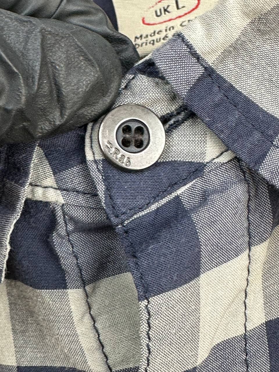 Rab Rab Maverick Shirt Check Plaid Button Up Long Sleeve QCA-64 Size US L / EU 52-54 / 3 - 11 Thumbnail