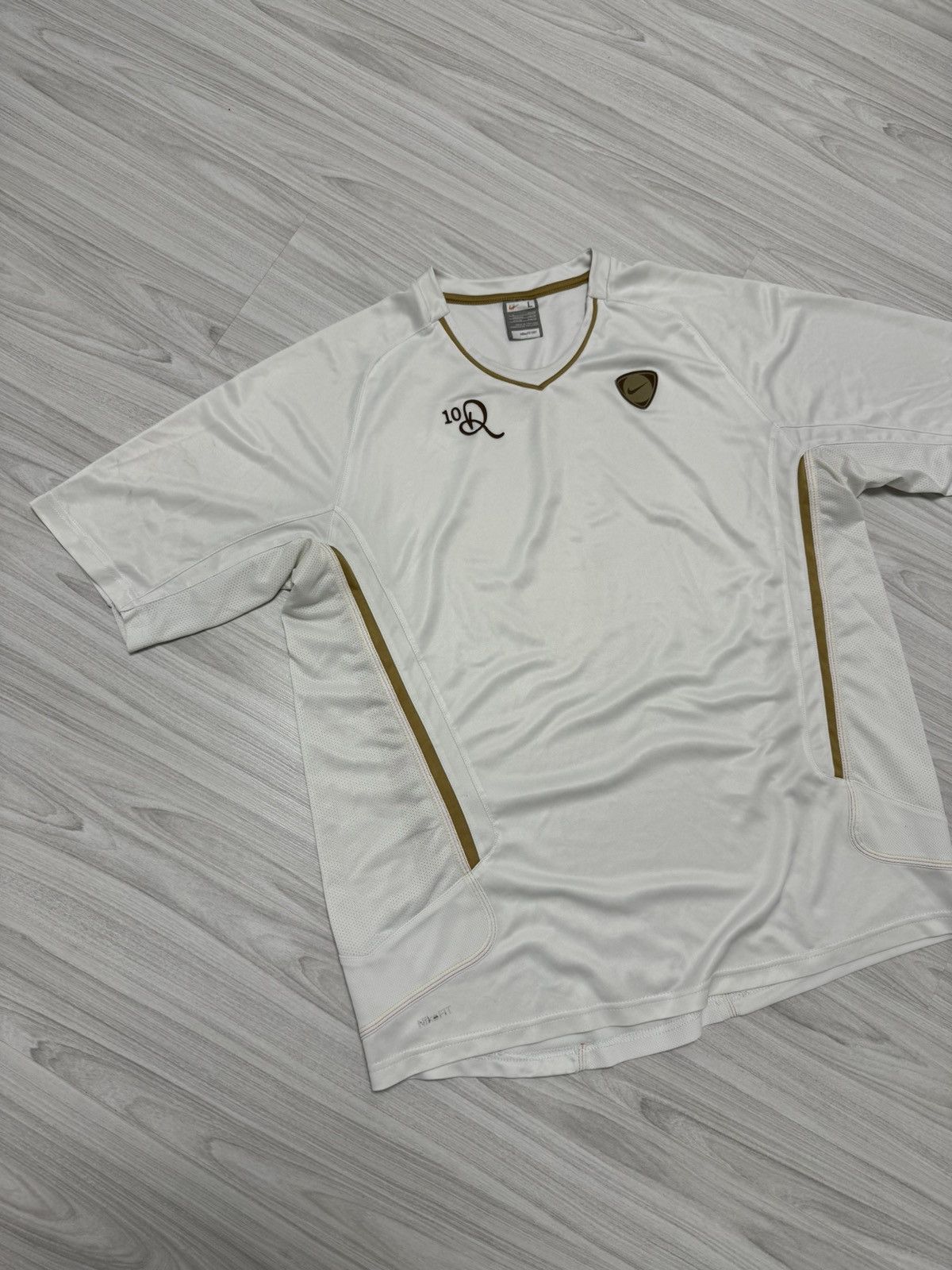 Nike × Vintage Vintage Nike Soccer Jersey Ronaldinho 10 logo Size US L / EU 52-54 / 3 - 2 Thumbnail