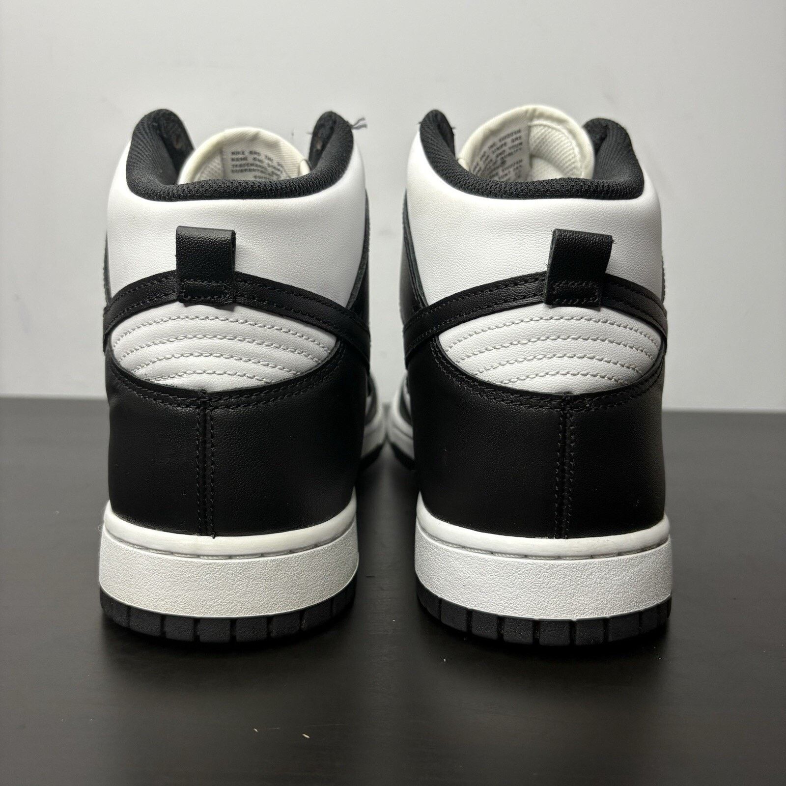 Nike Size 13 - Nike Dunk High Black White Size US 13 / EU 46 - 5 Thumbnail
