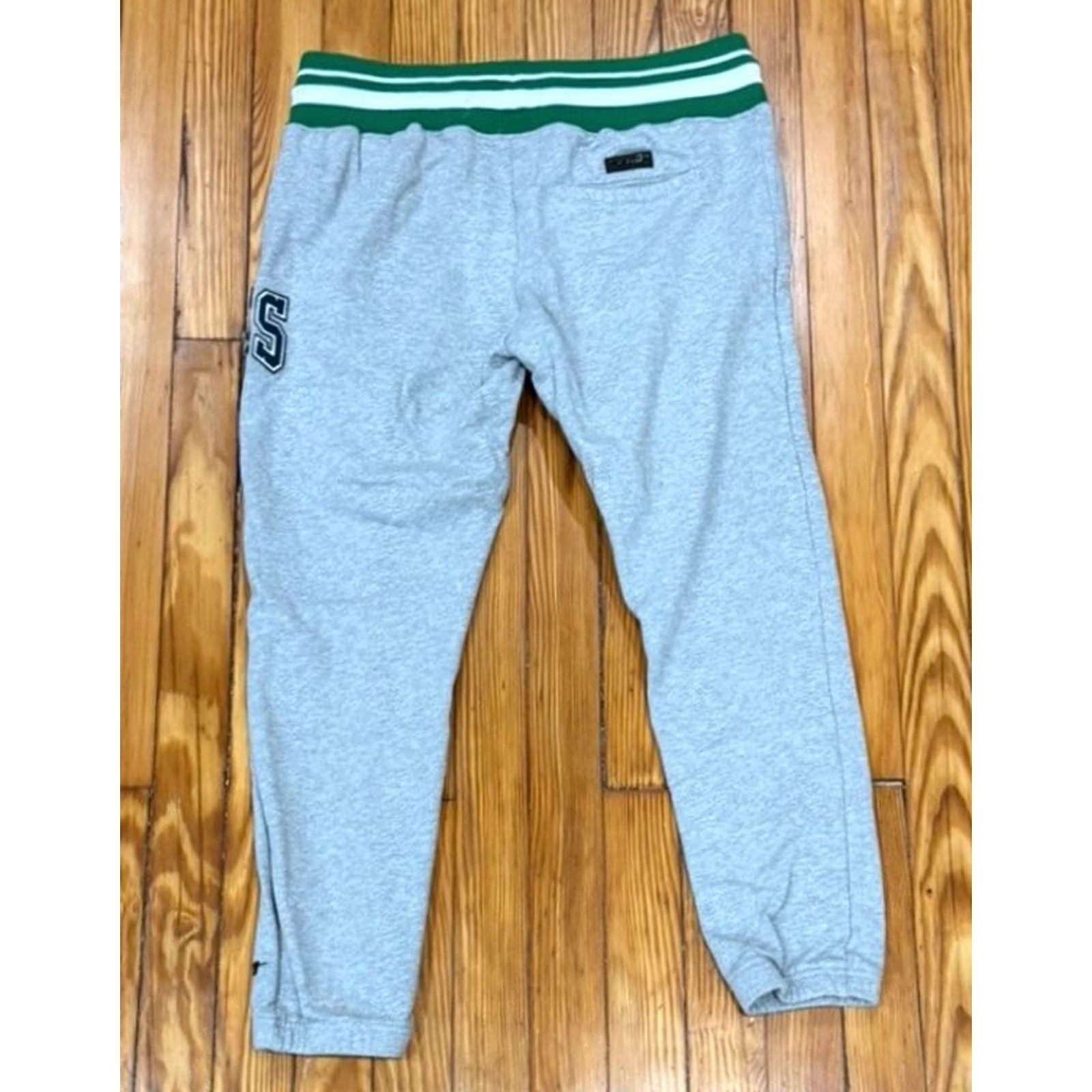 Pro Standard Pro Standard Philadelphia Eagles NFL Mens Sweatpants Gray L Jogger Size US 33 - 2 Thumbnail