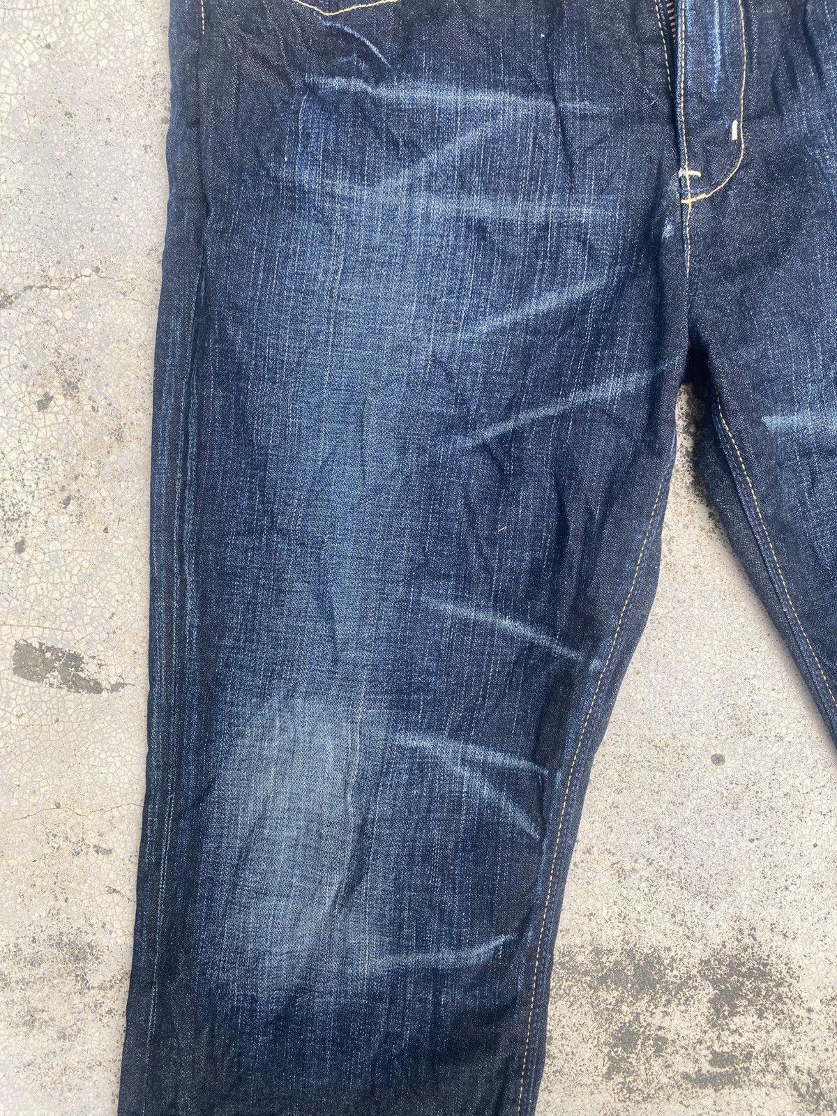 Japanese Brand × Vintage Flare Jeans Back Number Honeycomp Size US 36 / EU 52 - 11 Thumbnail