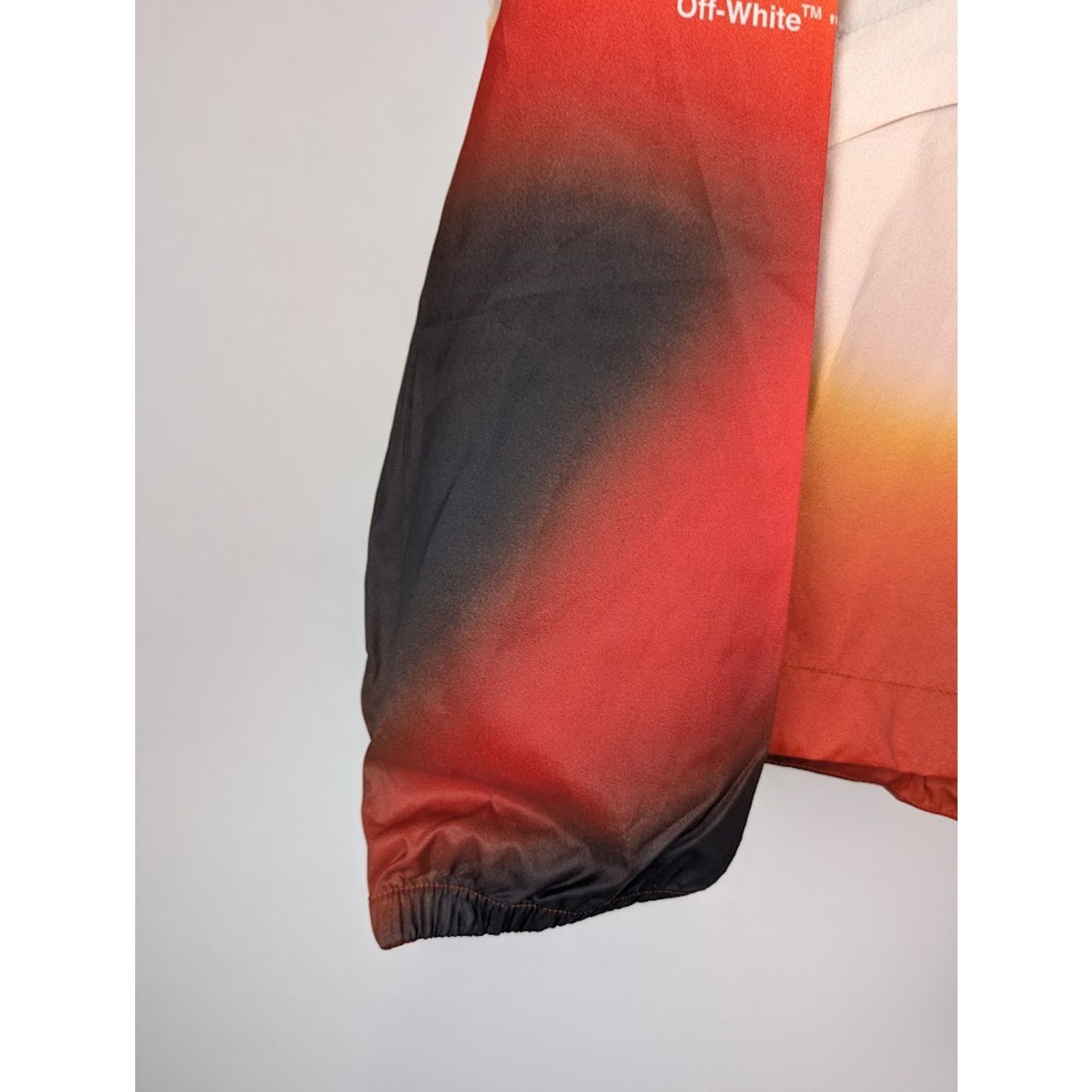 Off-White o1rshd1 ATHL Off Stamp Printed Jacket in Multicolor Size US XL / EU 56 / 4 - 9 Thumbnail