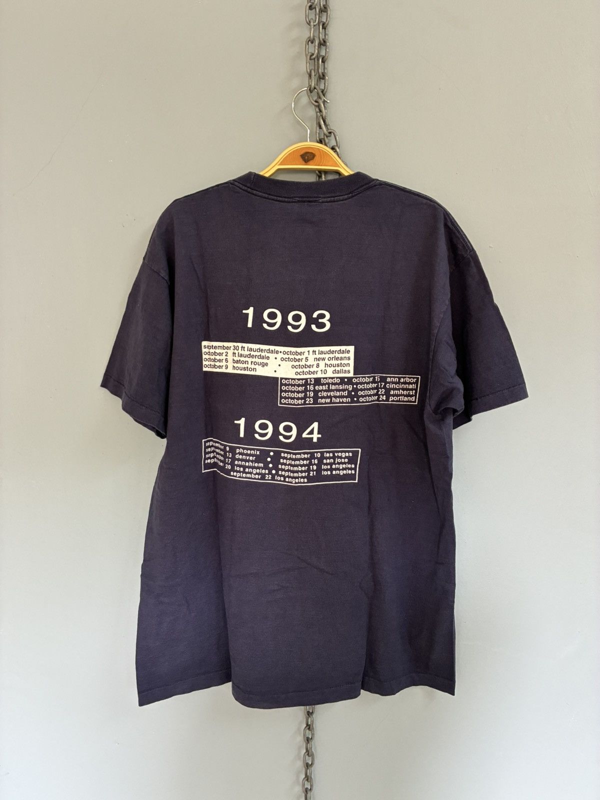 Band Tees Vintage 90s Elton John and Ray Cooper tour t shirt Size US XL / EU 56 / 4 - 2 Thumbnail
