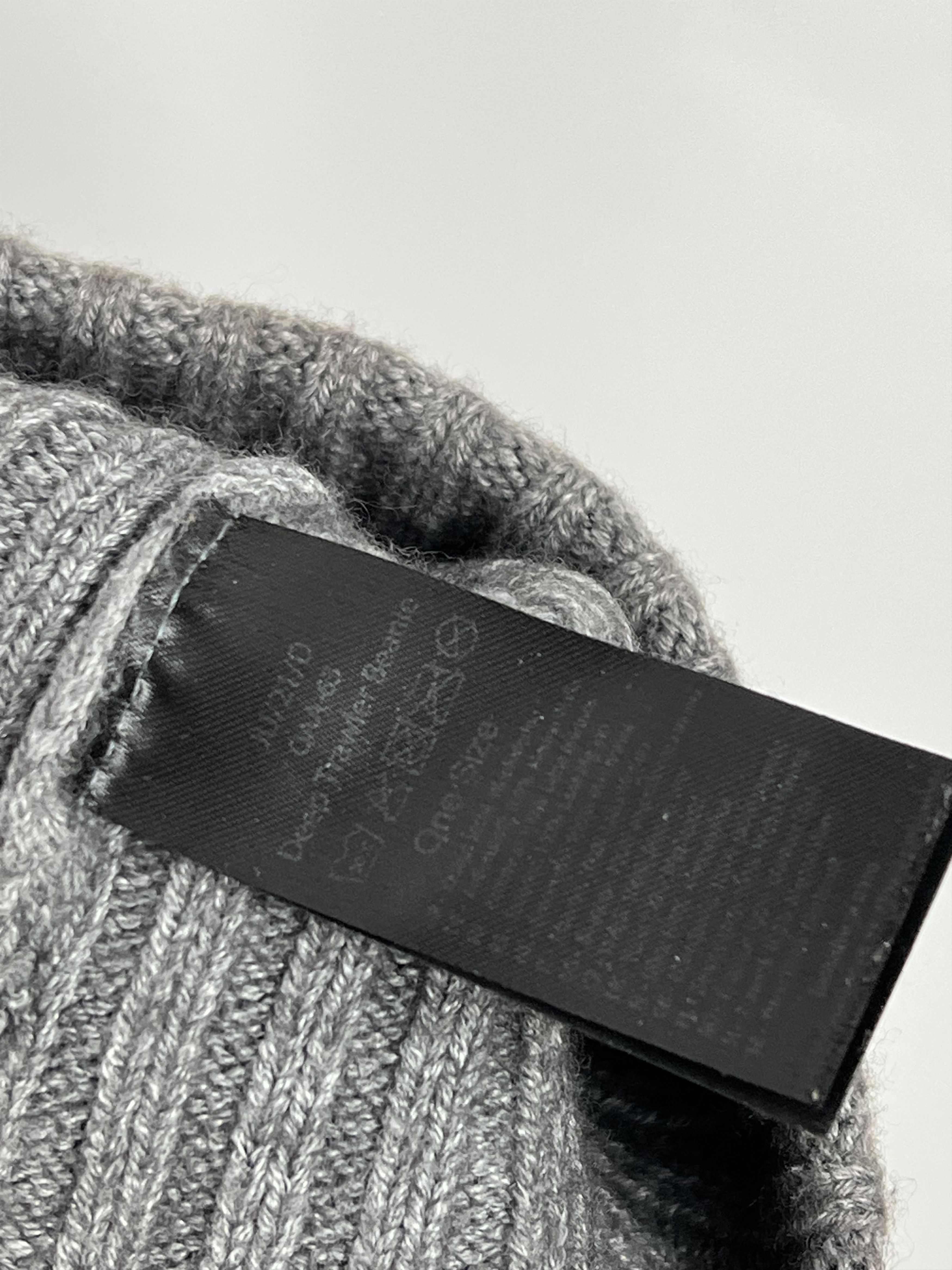 Rab Rab Gray Wool Beanie Hat OS Size ONE SIZE - 7 Thumbnail