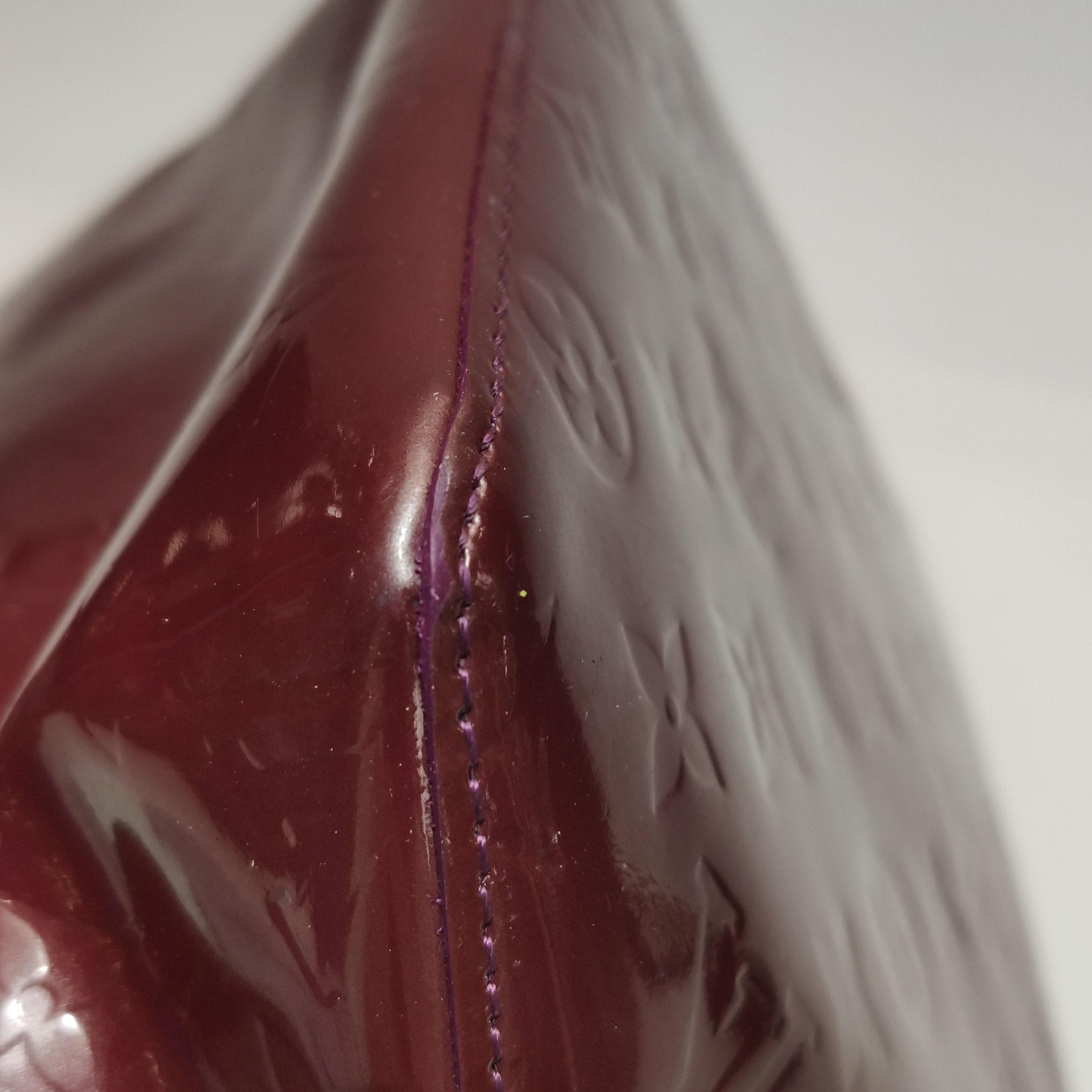 Louis Vuitton Louis Vuitton (LV) Bellevue patent leather vegetable tanned Size ONE SIZE - 4 Thumbnail