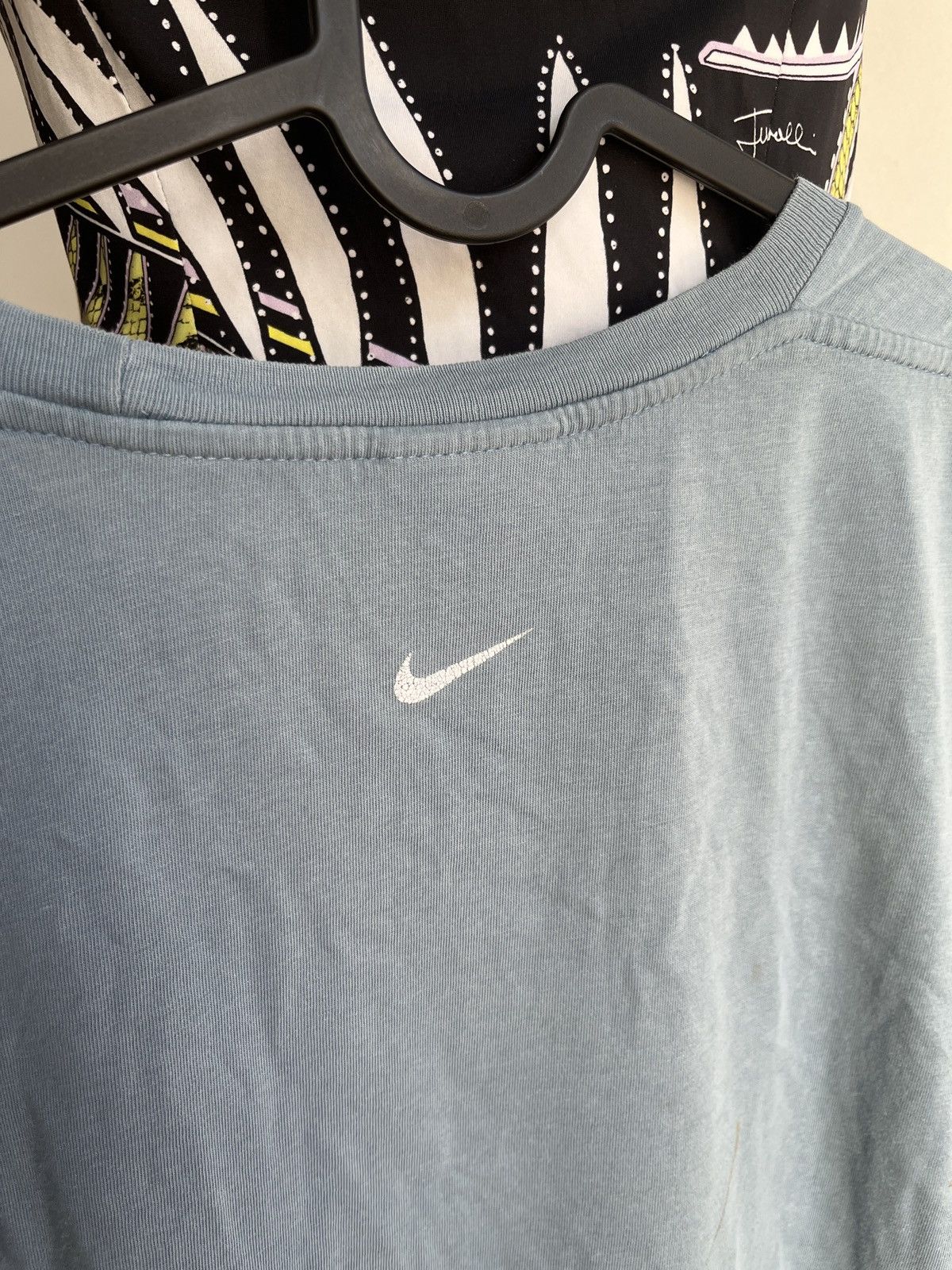 Nike × Vintage Vintage swoosh main logo 90s Nike tee Size US XL / EU 56 / 4 - 3 Thumbnail