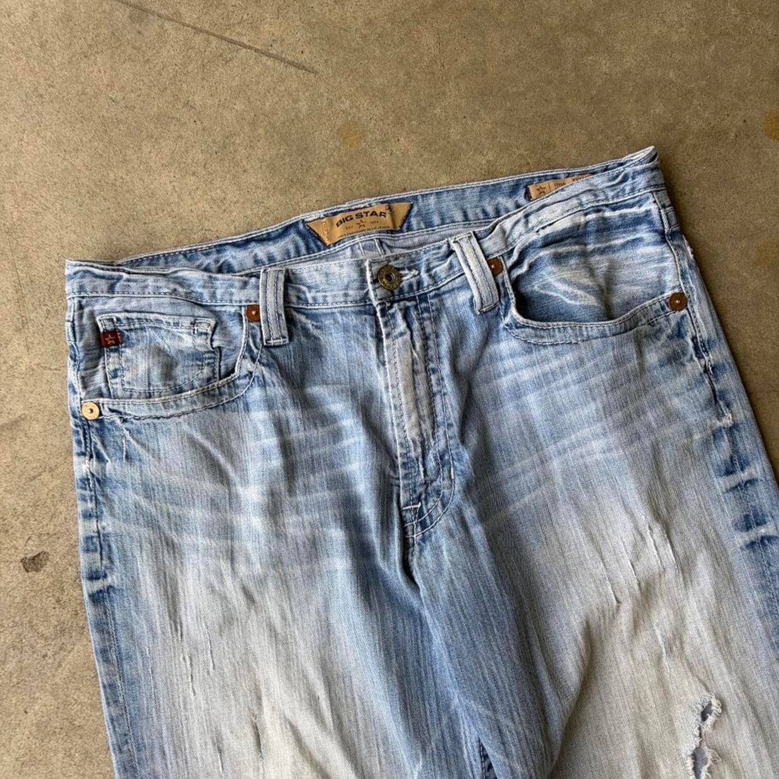BKE 2000s big star flare cowboy jeans Size US 36 / EU 52 - 3 Thumbnail