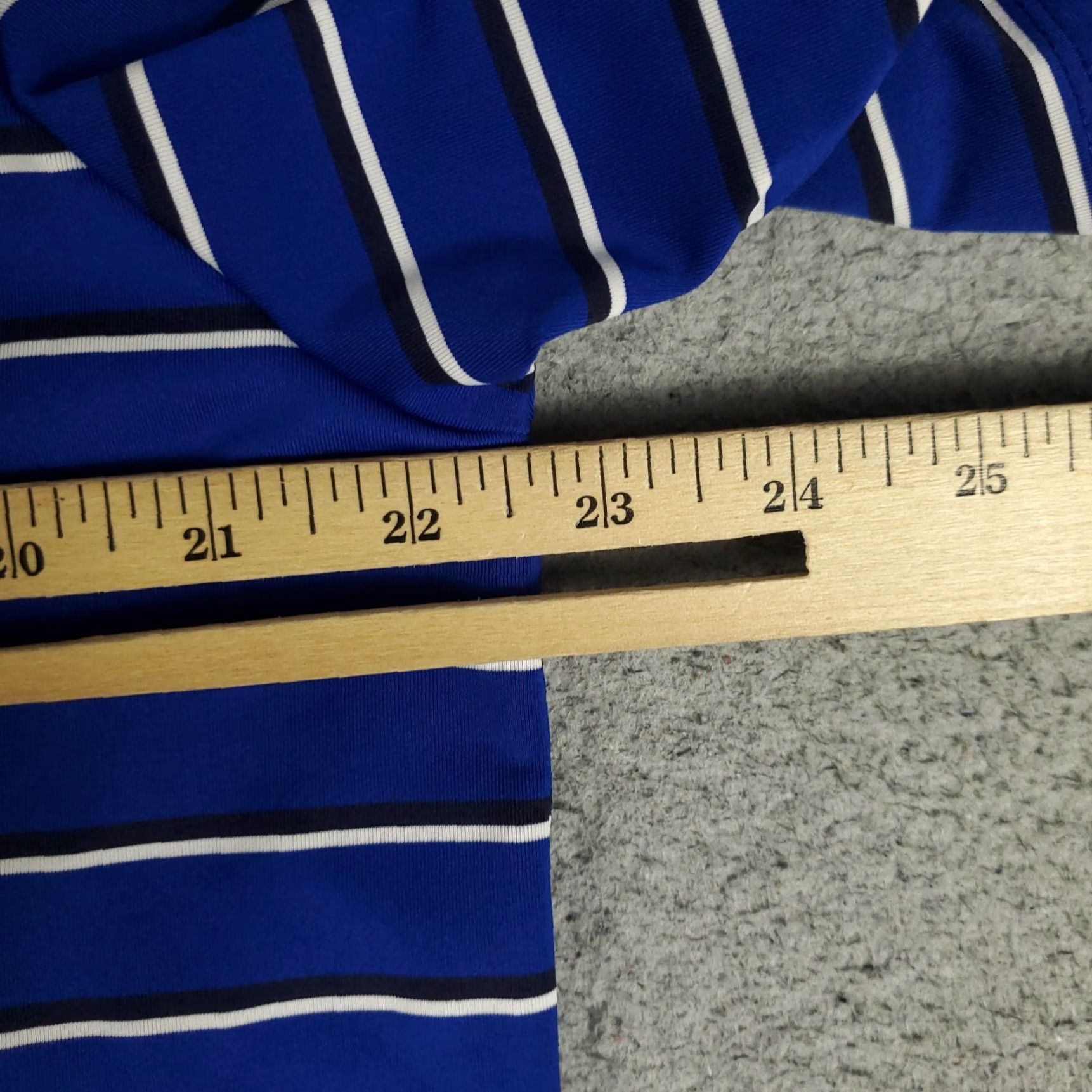 Ralph Lauren Ralph Lauren RLX Polo Shirt Mens Large Blue Striped Short Sleeve Golf Casual Size US L / EU 52-54 / 3 - 6 Thumbnail