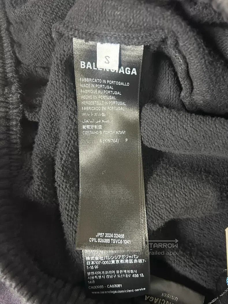 Balenciaga Balenciaga size S Wheat Ear Washed Distressed Sport Shorts Size US 26 / EU 42 - 4 Thumbnail