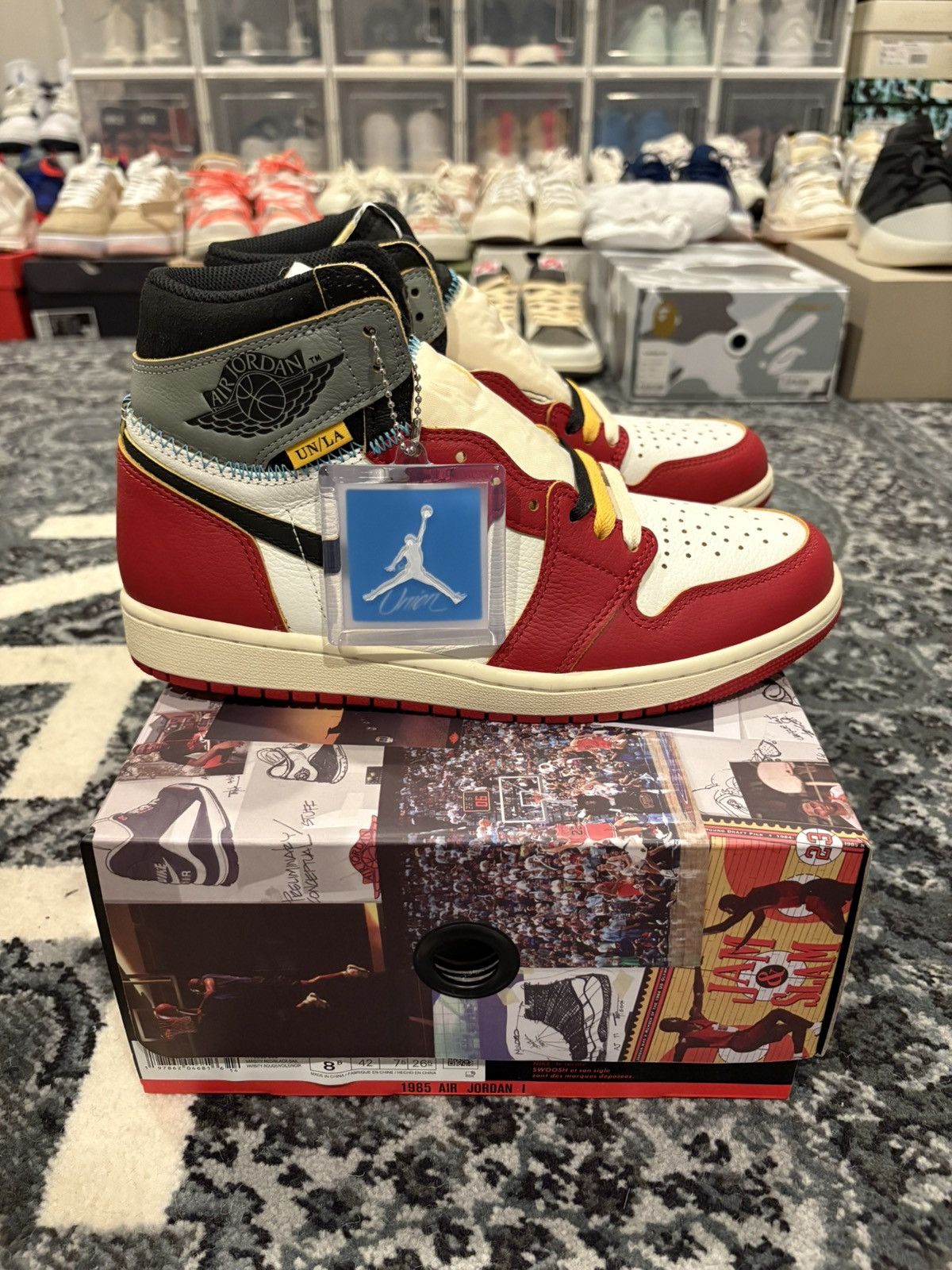 Jordan Brand × Nike Nike Air Jordan 1 Union Sz 8.5 Size US 8.5 / EU 41-42 - 2 Thumbnail