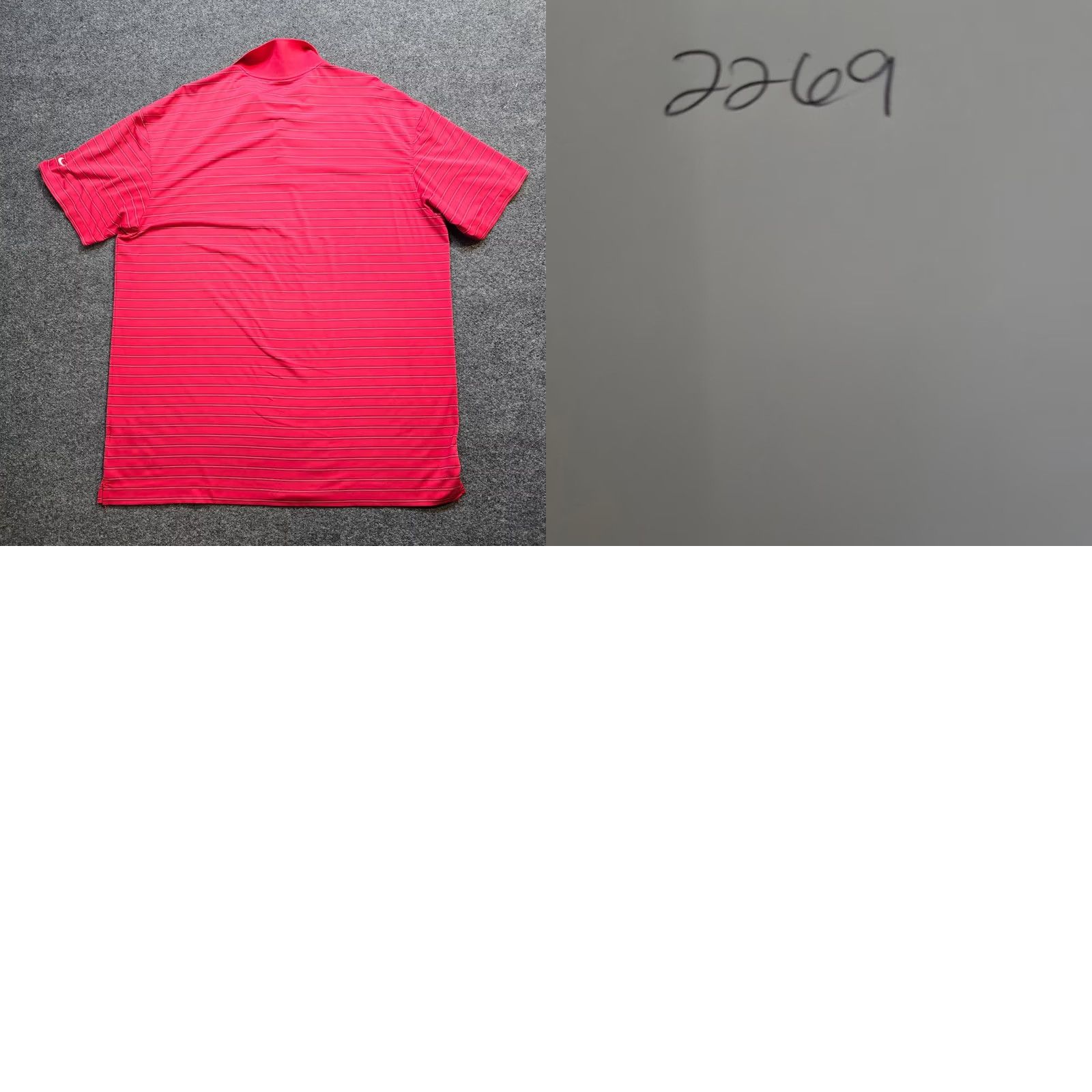 Nike Nike Golf Polo Shirt Men XXL Red Striped Nike Dri-Fit Short Sleeve Casual Comfort Polo Shirt Men XXL Red Striped Size US XXL / EU 58 / 5 - 8 Thumbnail