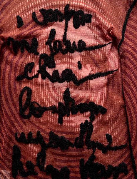 Jean Paul Gaultier Jean Paul Gaultier Portrait & Poetry Mesh Top Size US M / EU 48-50 / 2 - 2 Thumbnail