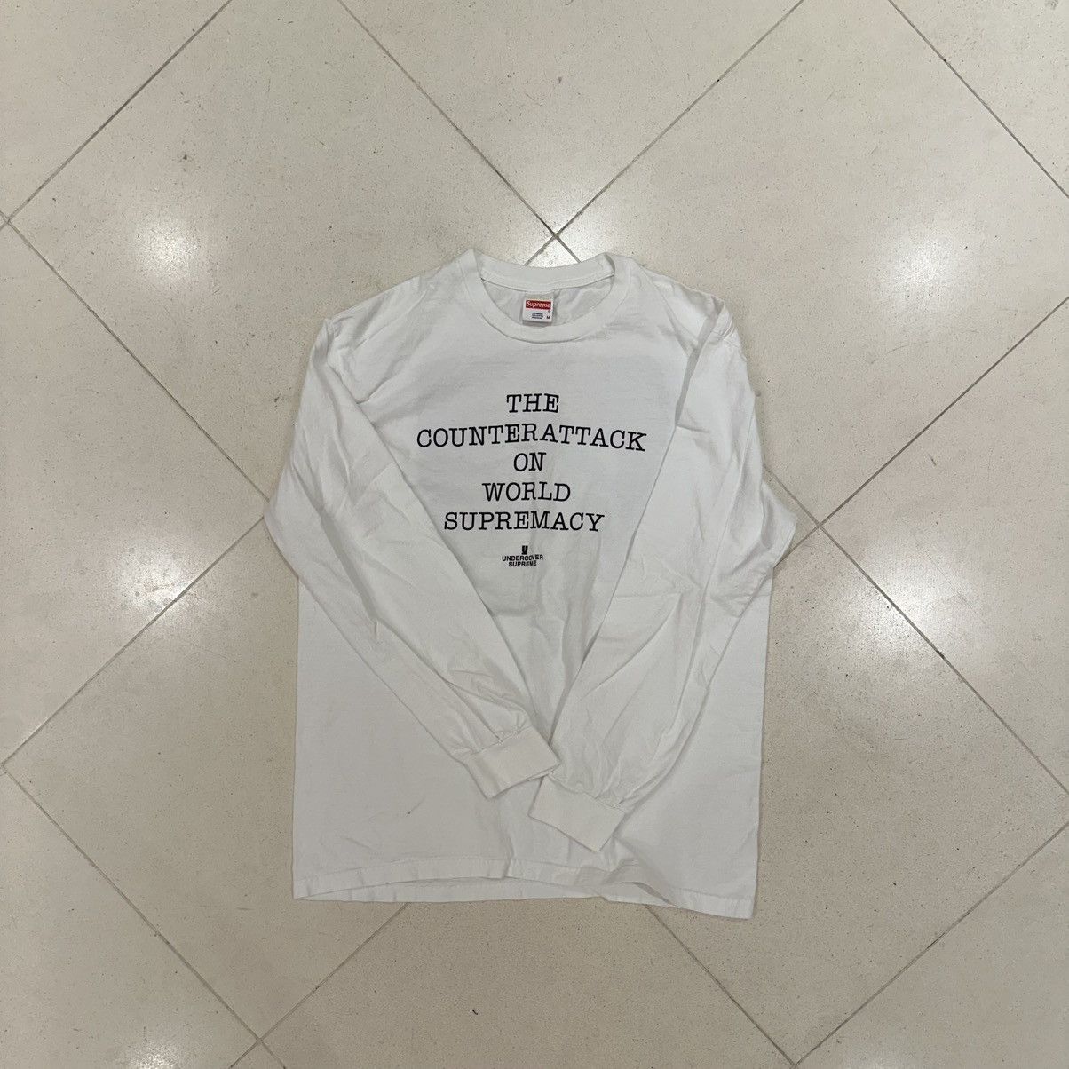 Supreme × Undercover Supreme UNDERCOVER Public Enemy Counterattack L/S Tee Size US M / EU 48-50 / 2 - 1 Thumbnail