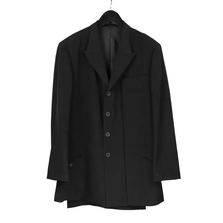 Yohji Yamamoto SS25 TUXEDO BUTTON DETAIL JACKET Size US M / EU 48-50 / 2 - 1 Thumbnail