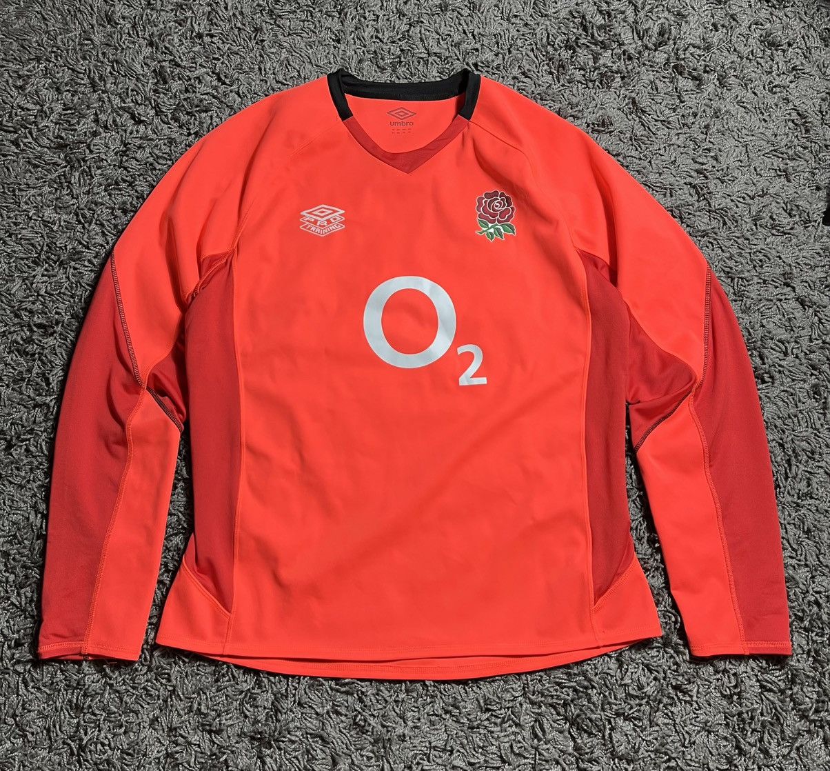 Umbro UMBRO ENGLAND REGBY 2021/22 TRAINING SOCCER JERSEY Size US XXL / EU 58 / 5 - 1 Thumbnail