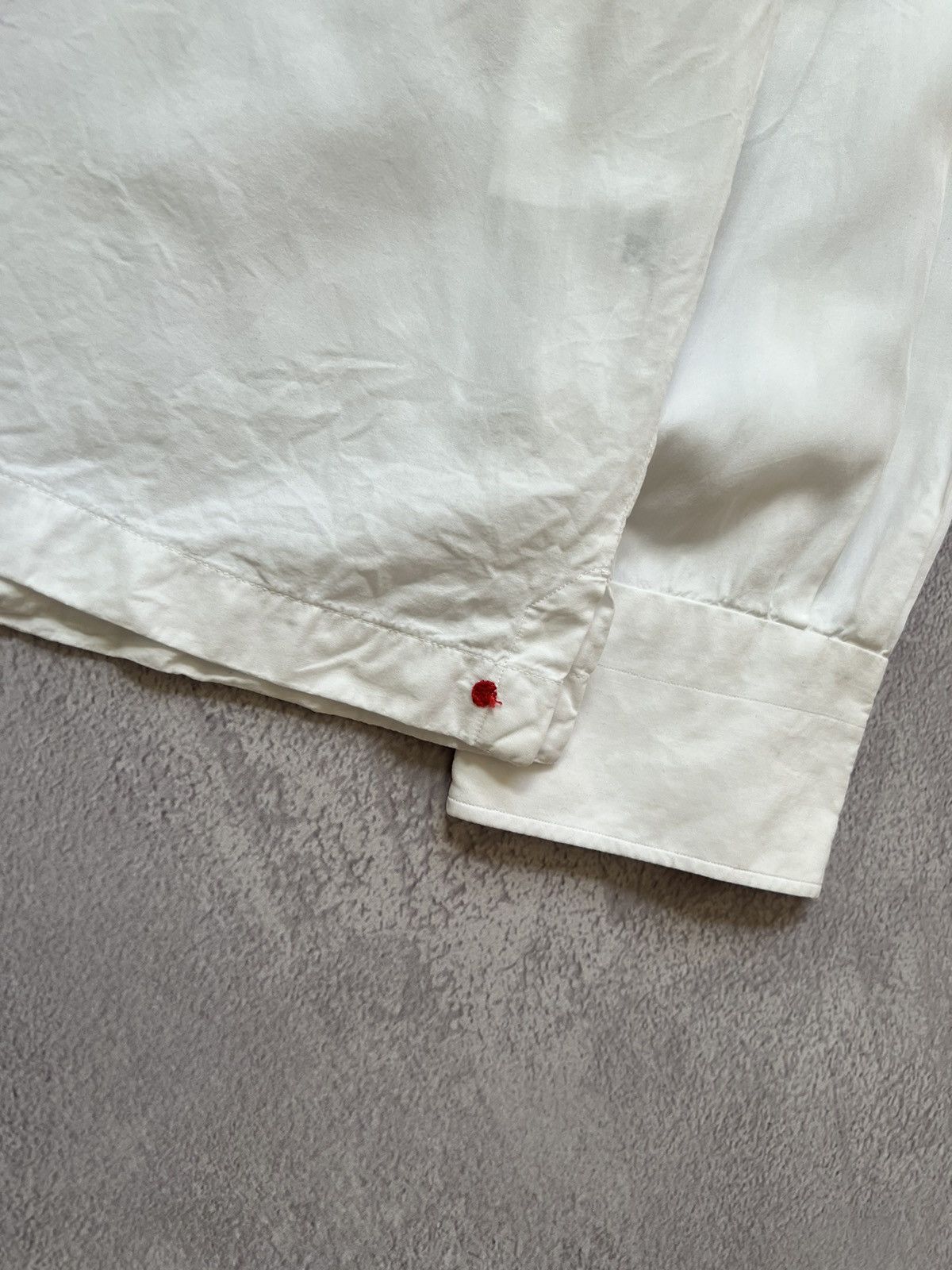 Kiton Kiton White Lyocell Light Mens Shirt Size 4XL Size US XXL / EU 58 / 5 - 5 Thumbnail