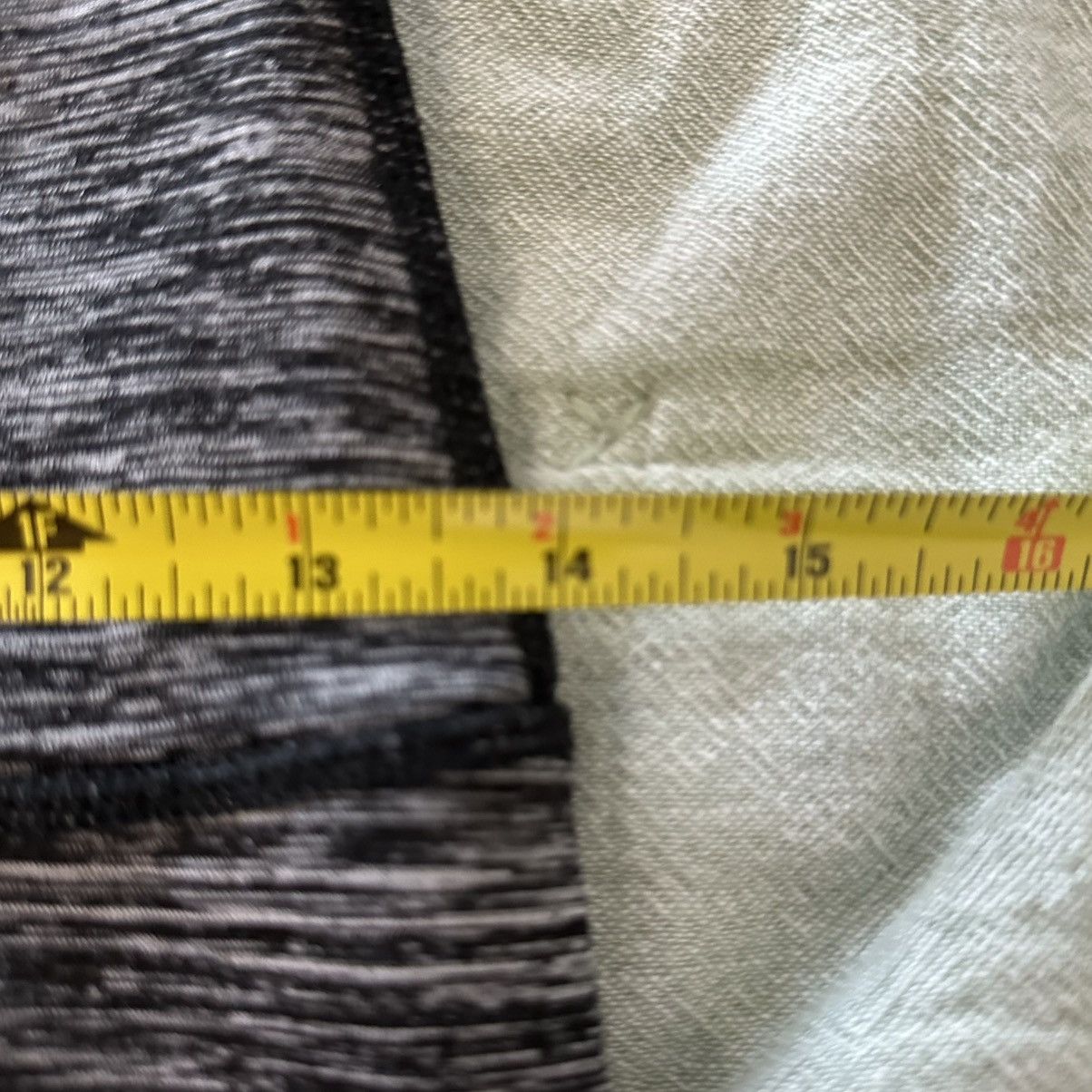 American Eagle Outfitters Aerie Ombré Black & Gray Athletic Leggings Medium Size 30" / US 8 / IT 44 - 5 Thumbnail
