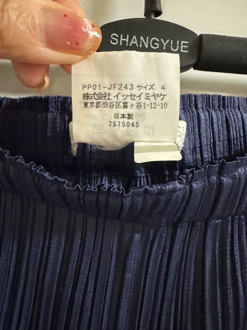 Issey Miyake issey miyake size:4 Navy blue pleated pants Size 42" / US 20 - 5 Thumbnail