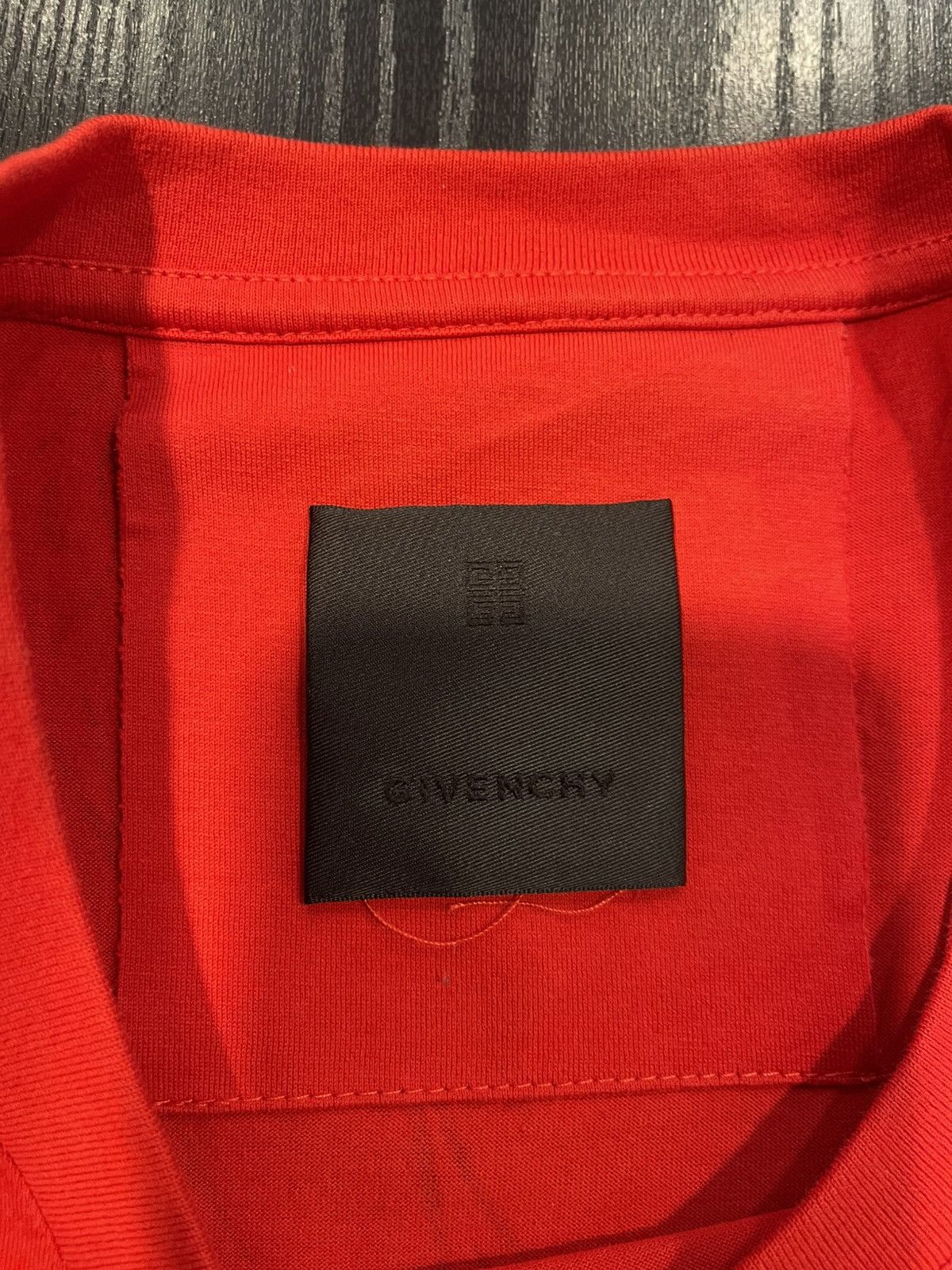 Givenchy Size XL - Givenchy Oversized Printed Cotton-Jersey T-Shirt Size US XL / EU 56 / 4 - 4 Thumbnail
