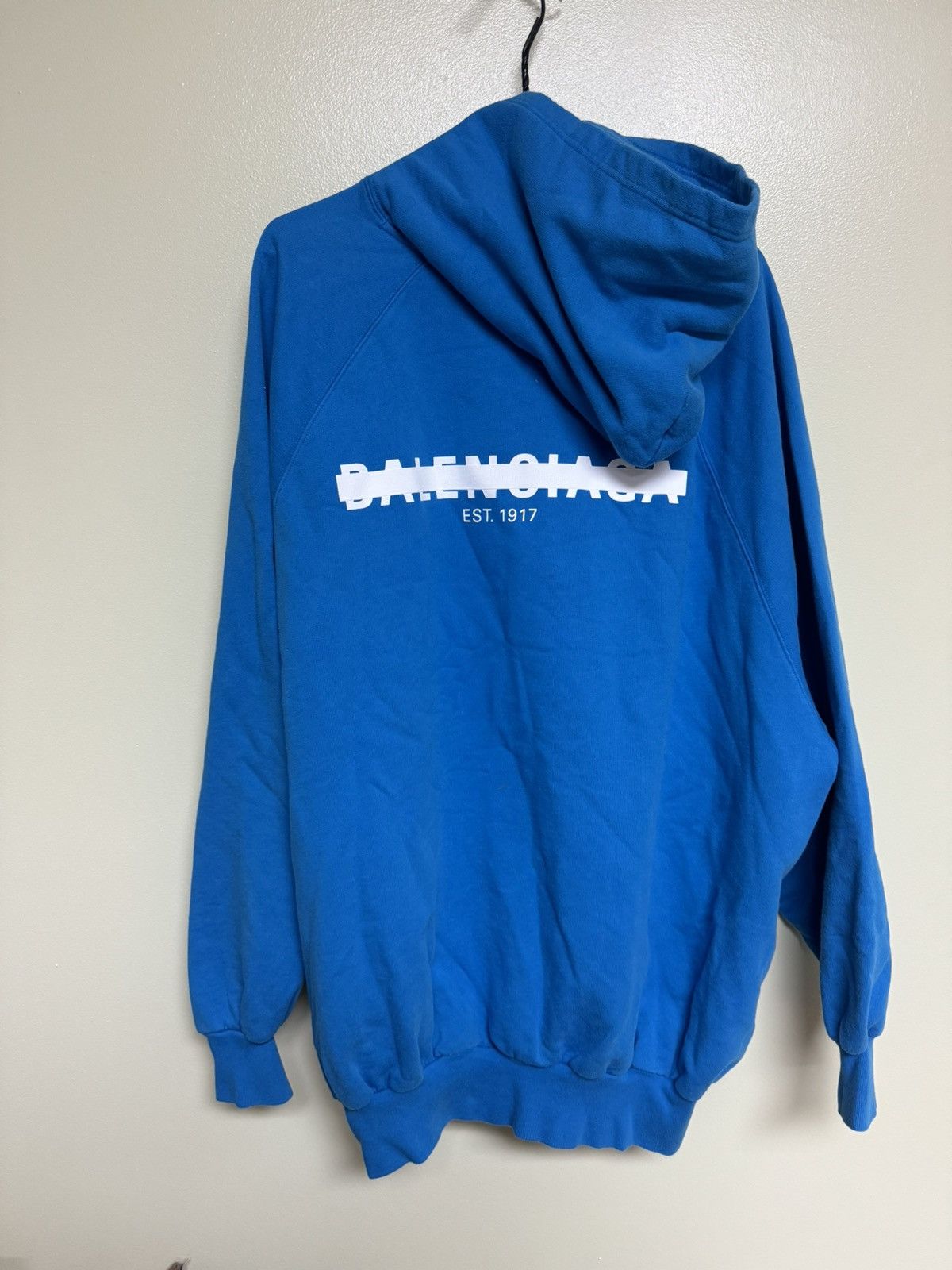 Balenciaga Balenciaga Strike 1917 Hoodie Size US M / EU 48-50 / 2 - 2 Thumbnail