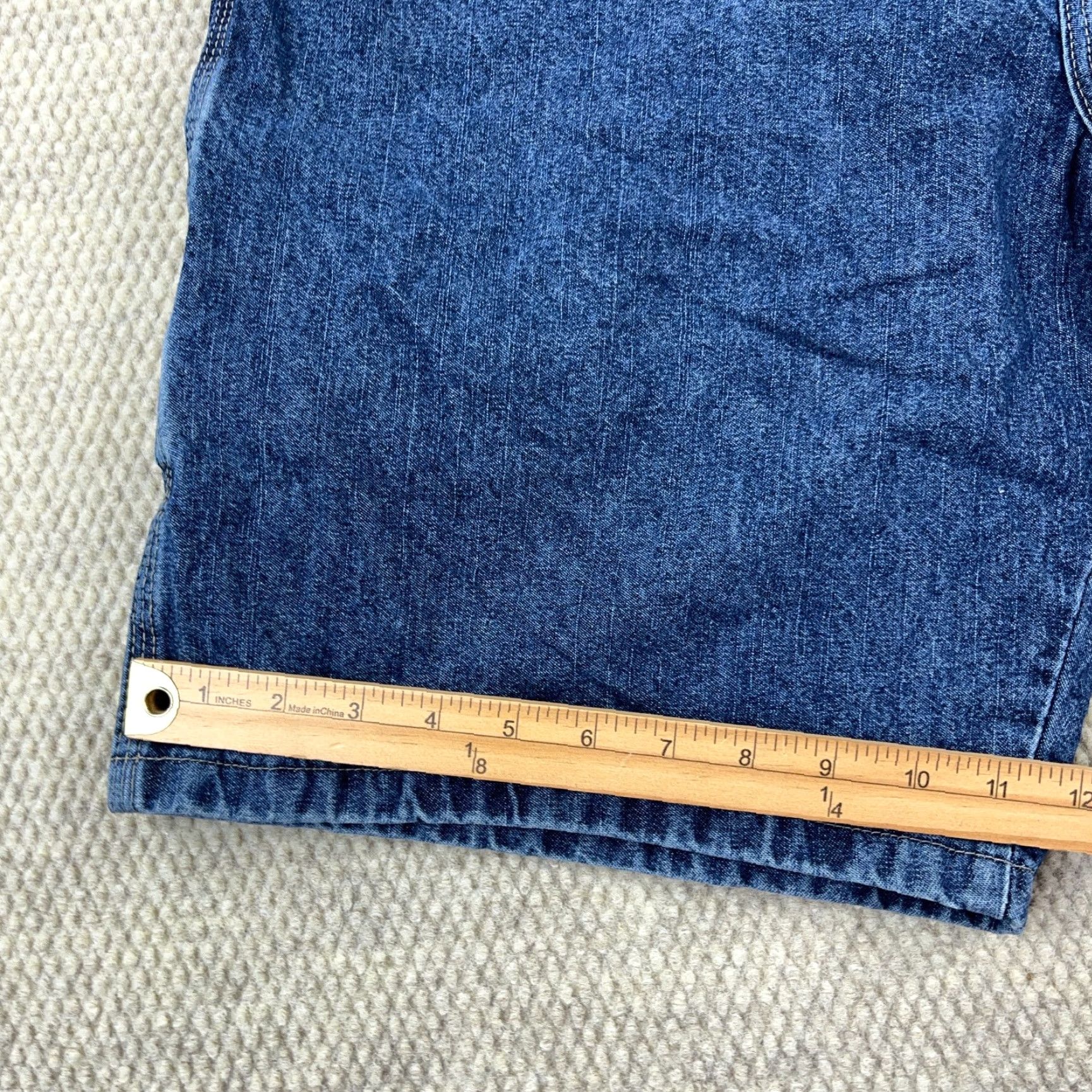 Wrangler VINTAGE Wrangler Shorts Men 38 Bermuda Denim Blue 90s Grunge Hip Hop Rockabilly Classic Workwear Casual Baggy Jorts Relaxed 5-Pocket Size US 38 / EU 54 - 6 Thumbnail