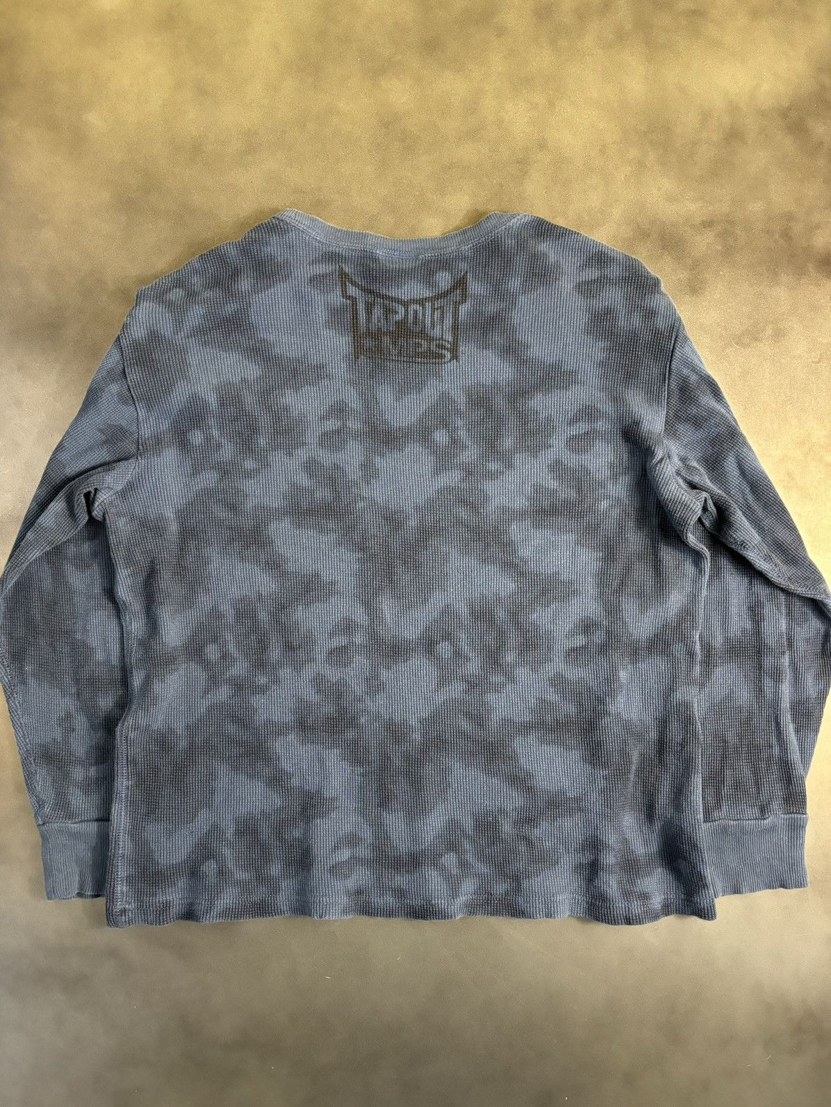 Affliction × Tapout × Vintage Y2K Vintage Tapout MPS Thermal Tie Over Dye Cropped Waffle Size US S / EU 44-46 / 1 - 9 Thumbnail