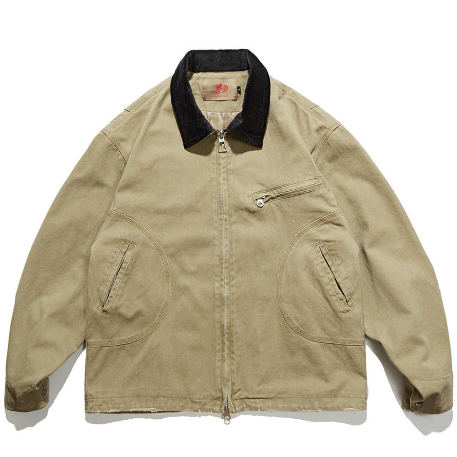 Other Dark Red Corduroy Detroit Work Jacket | Washed Size US M / EU 48-50 / 2 - 1 Thumbnail