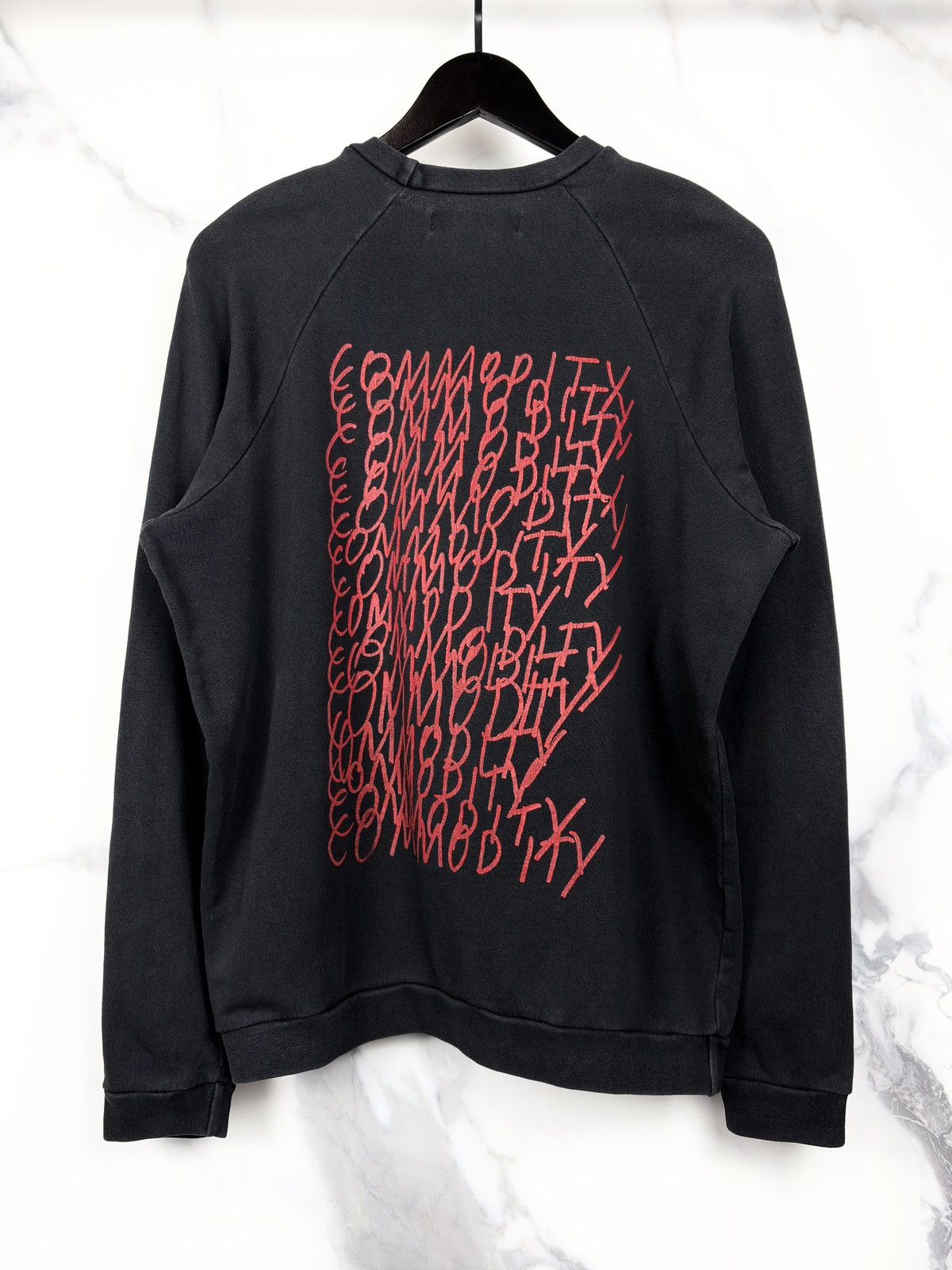 Raf Simons SS03 Raf Simons Consumed Commodity Crewneck Sweatshirt Size US S / EU 44-46 / 1 - 1 Thumbnail
