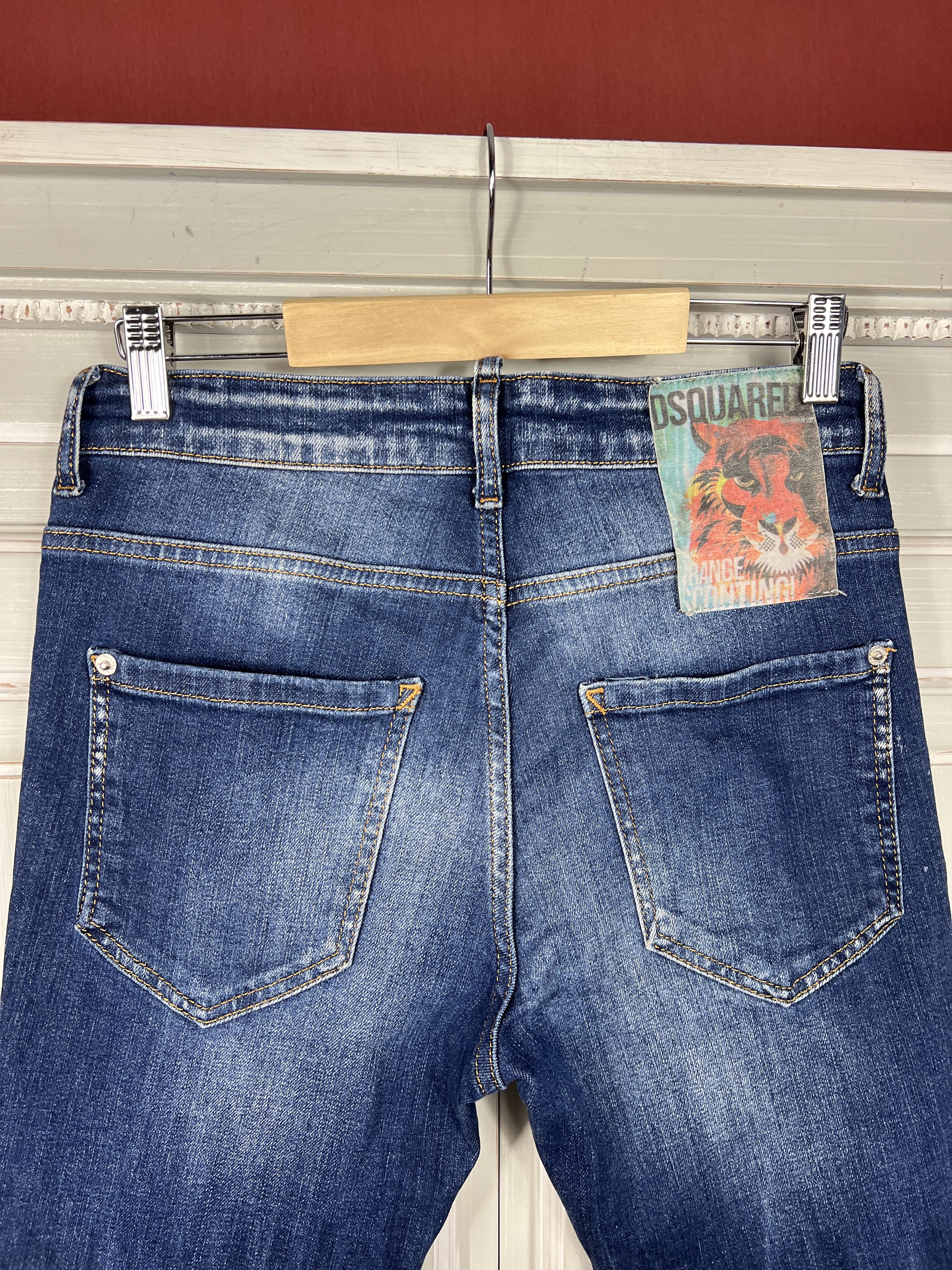 Dsquared2 DSQUARE2 BLUE DENIM SLIM JEANS Size US 30 / EU 46 - 5 Thumbnail