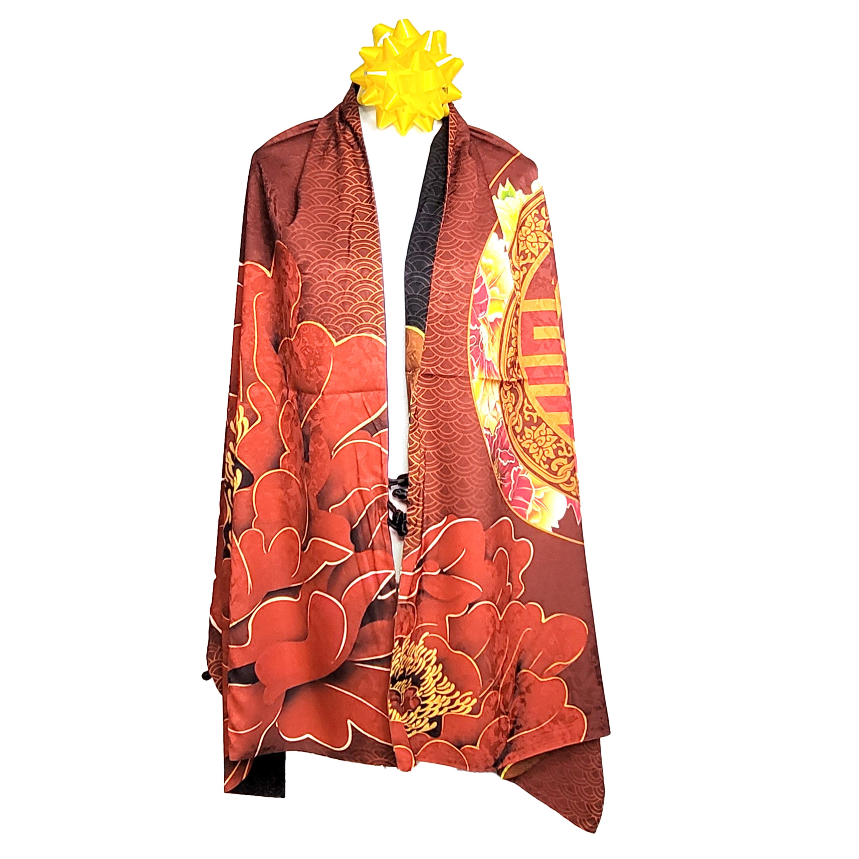 Other NWT Double-Sided Double-Layer Long Silk Scarf 27"x70" PK5995 Size ONE SIZE - 6 Thumbnail